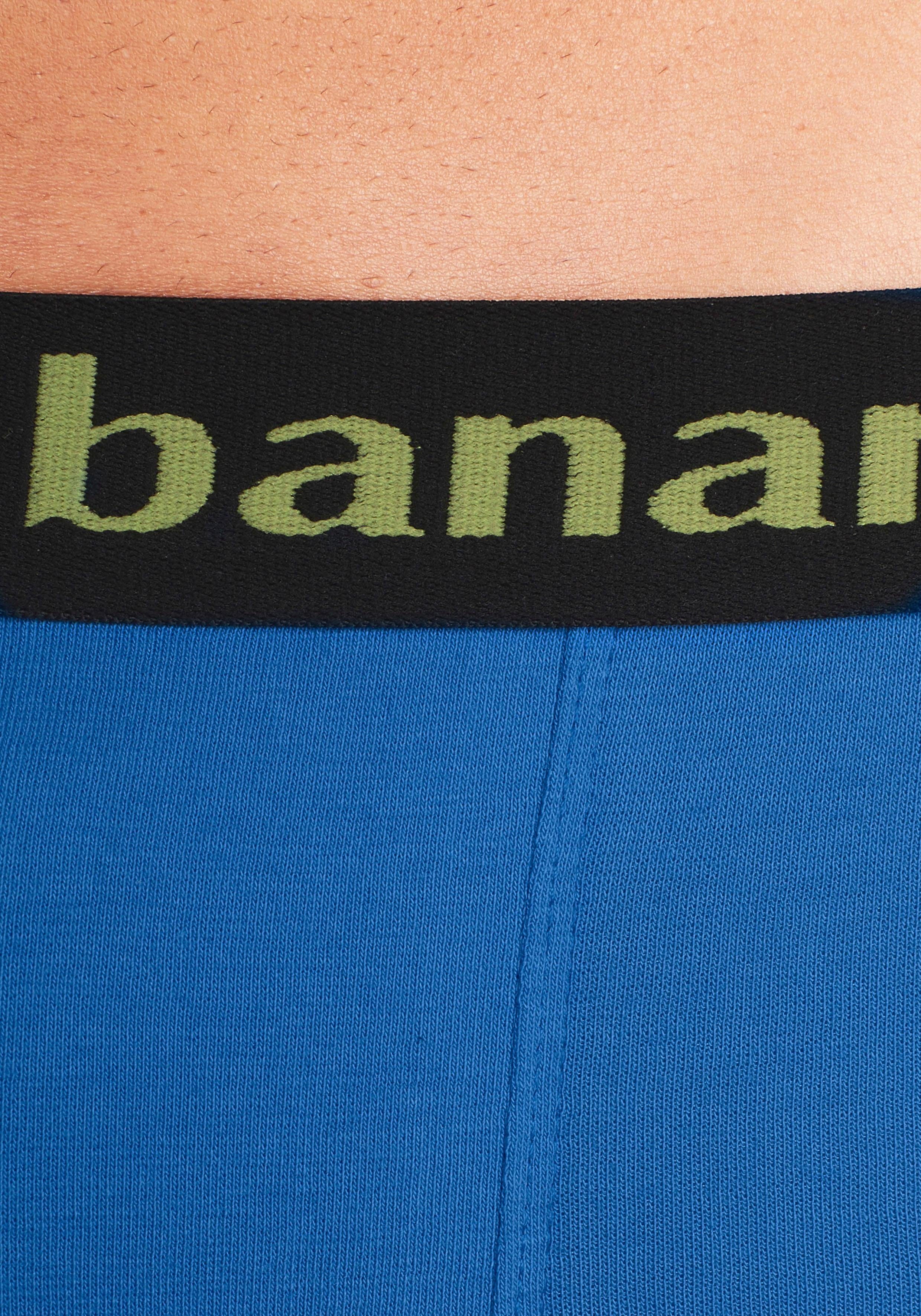 Bruno Banani Hipster strak zittende boxershorts met logo webband van katoenmix (set, 4 stuks)