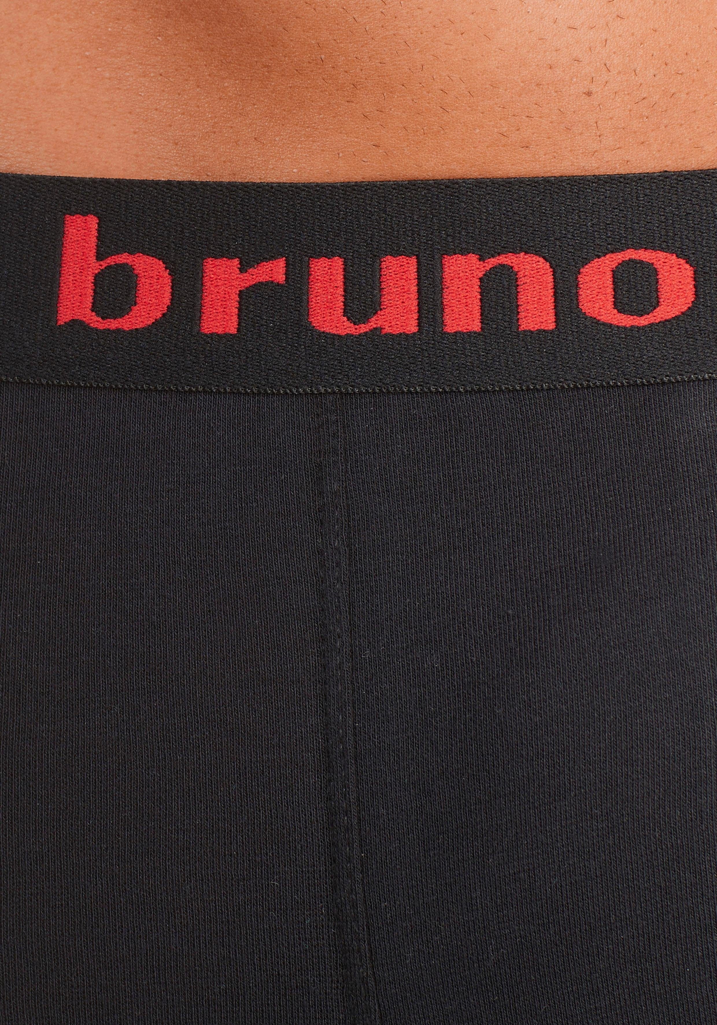 Bruno Banani Hipster strak zittende boxershorts met logo webband van katoenmix (set, 4 stuks)
