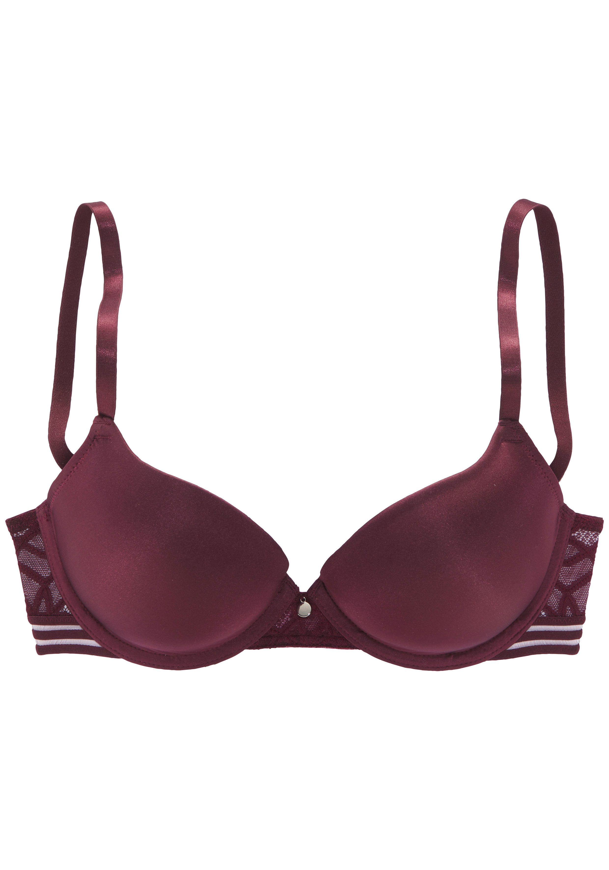 s.Oliver RED LABEL Beachwear Bh met steuncups Milene met beugel en mooie kantrug, lingerie