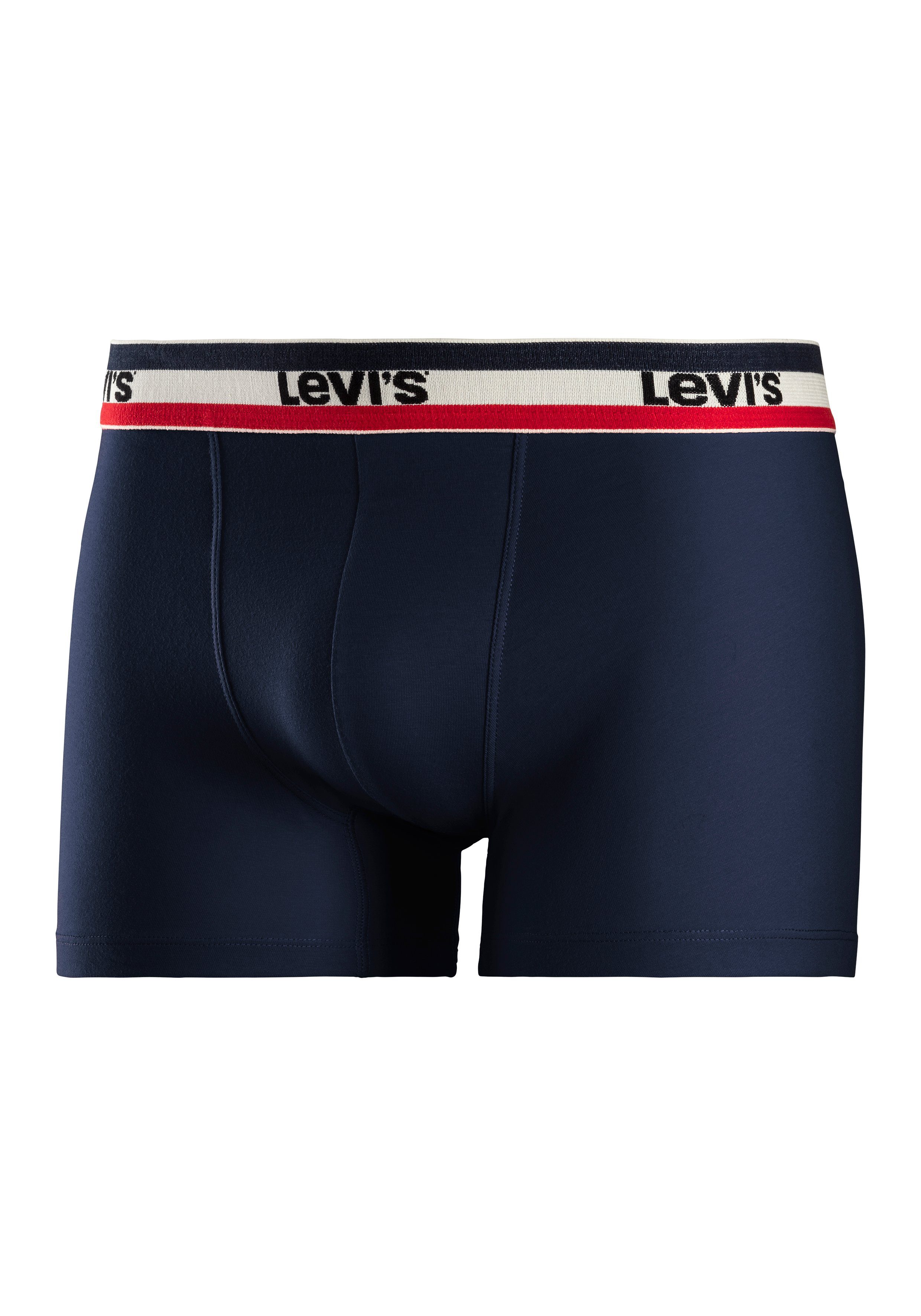 Levi's® Boxershort met contrasterend logo-tailleband (3 stuks)