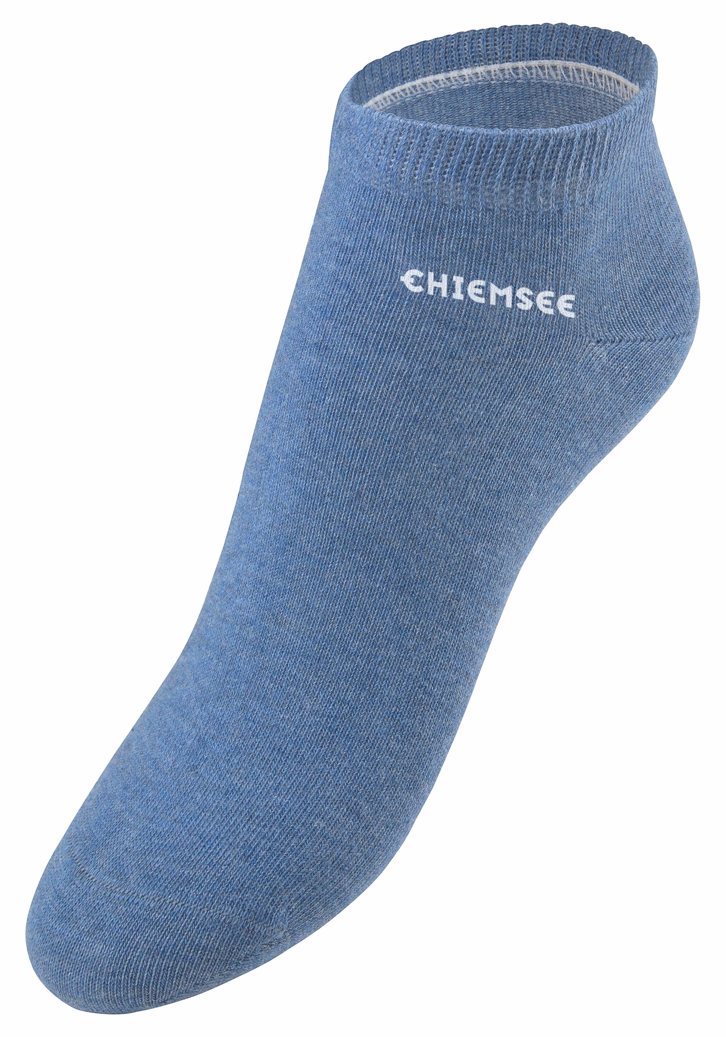 Chiemsee Sneakersokken met ingebreid opschrift (set, 7 paar)