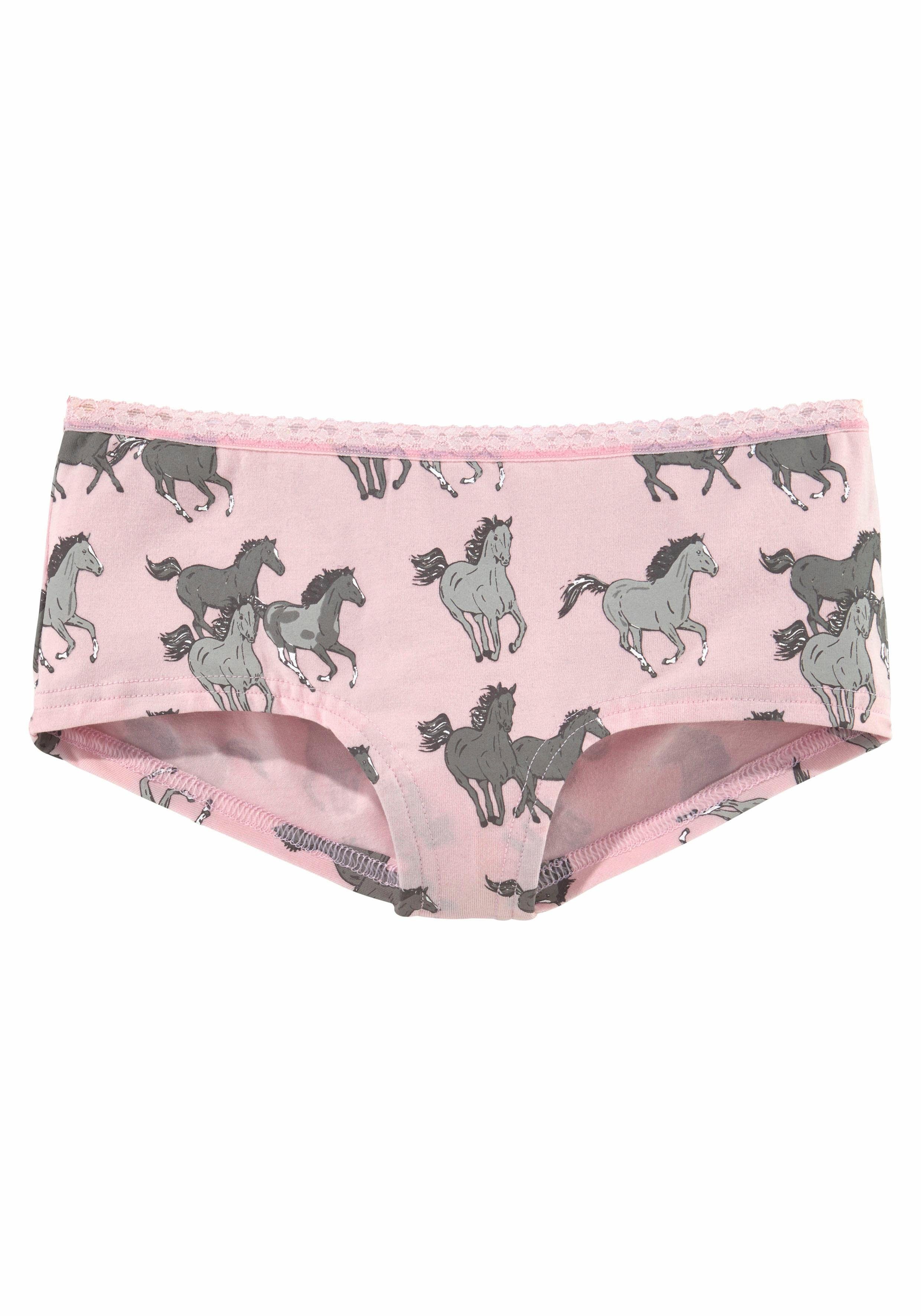 Petite fleur Hipster met paardenprint (set, 3 stuks)