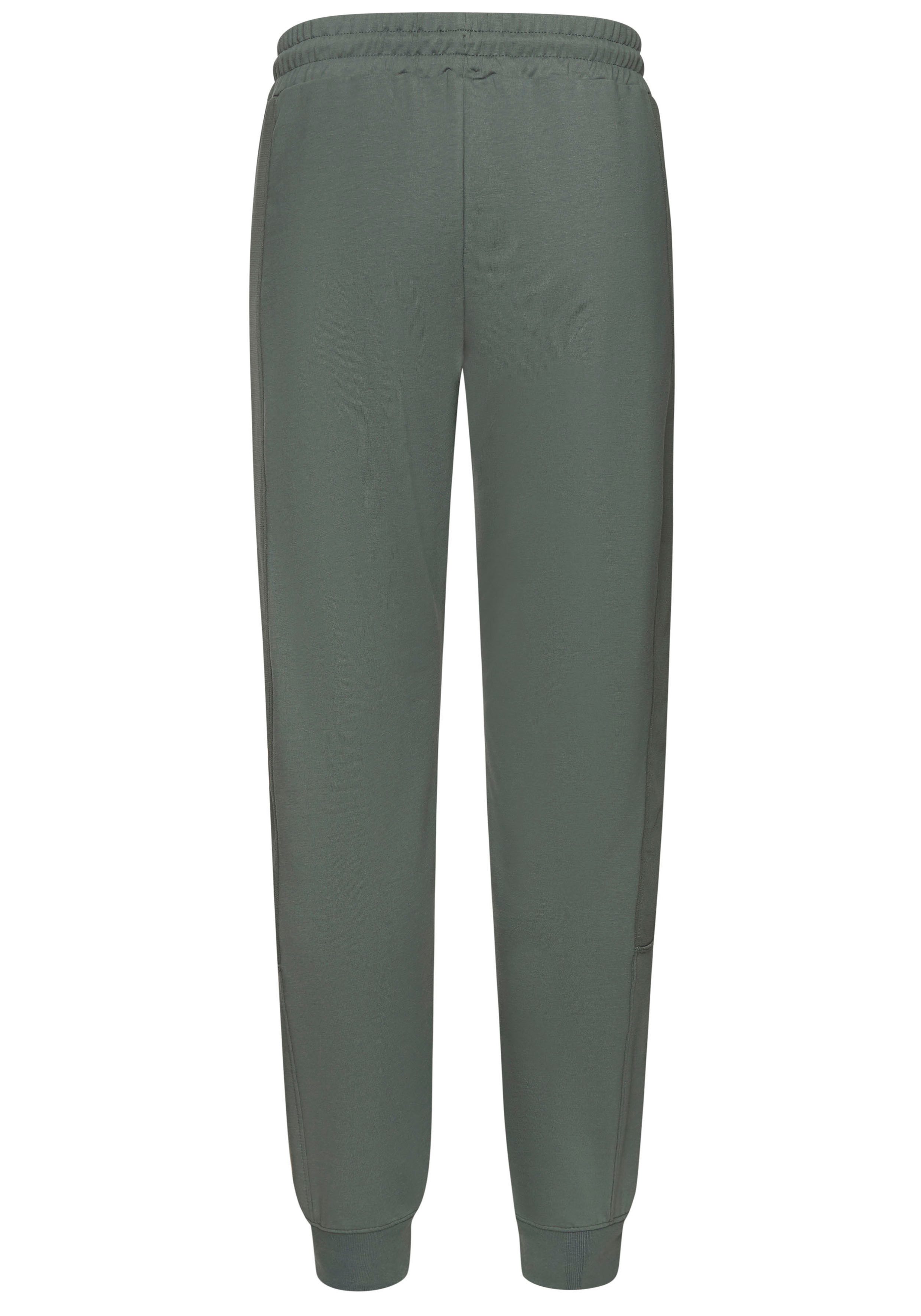le jogger® Sweatpants met gekleurde inzet en ritszakken