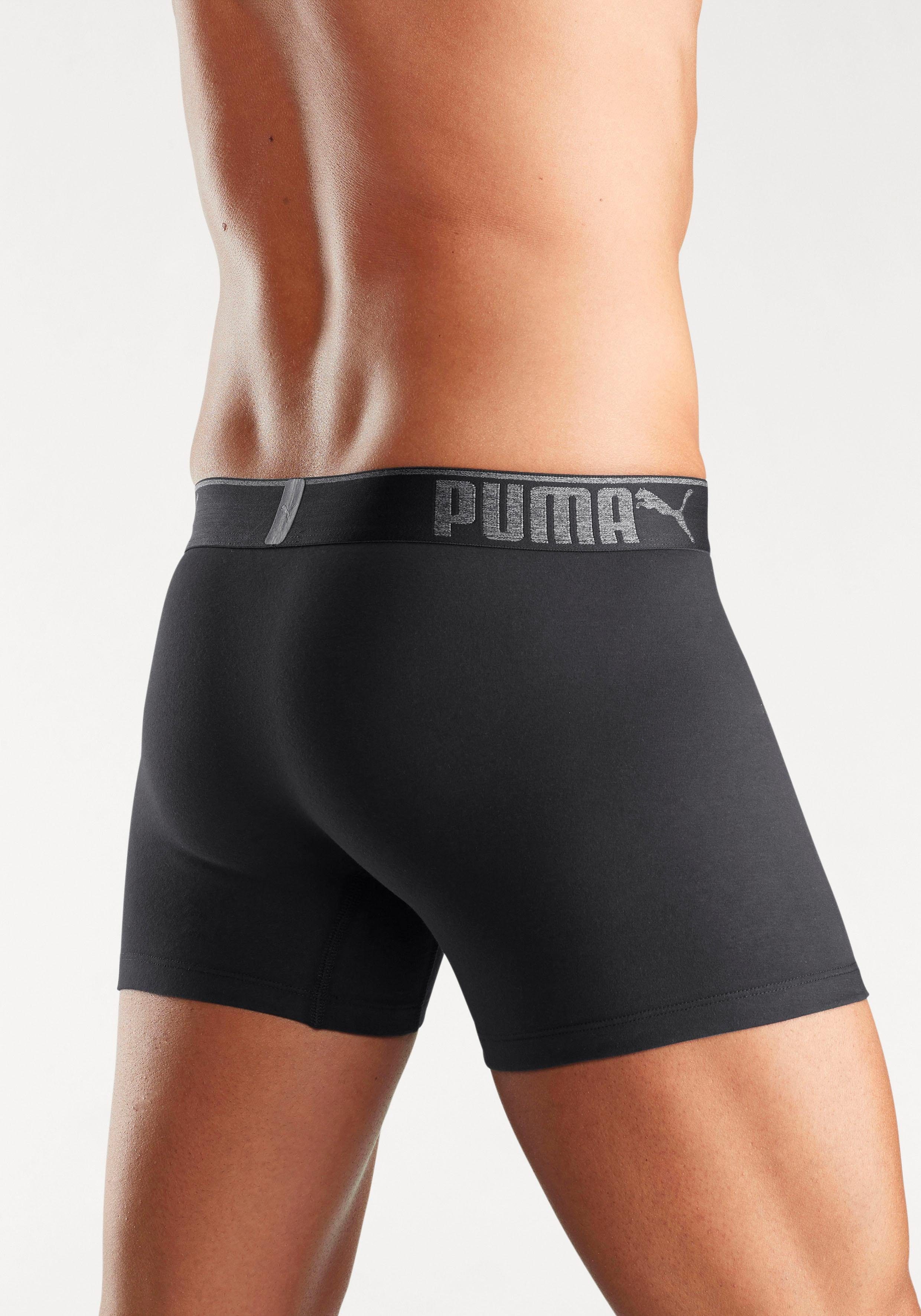 PUMA Boxershort Lifestyle Sueded Cotton Boxer 3P (3 stuks) bestel je online  | LASCANA