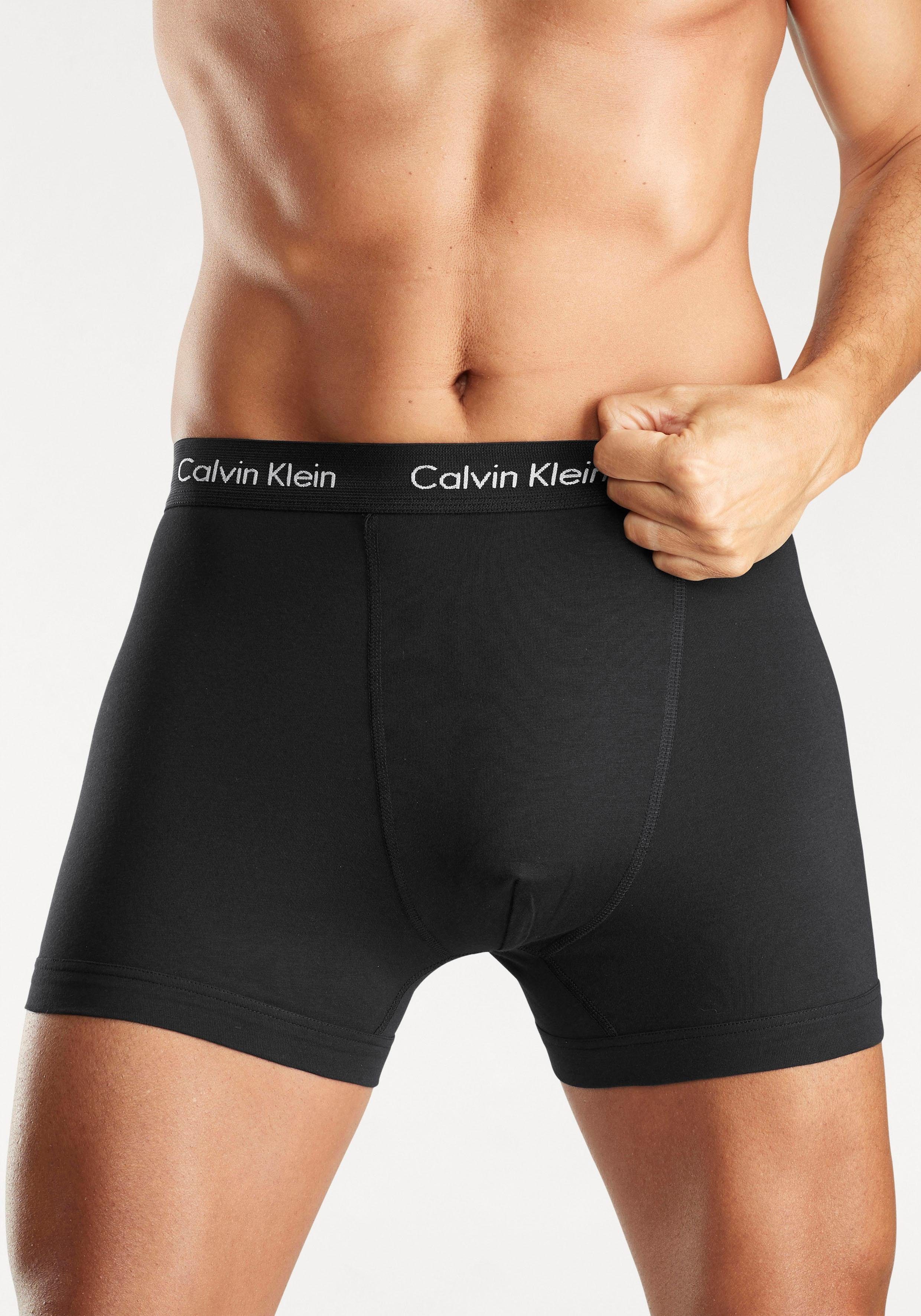 Calvin Klein Trunk in uni-zwart (3 stuks)