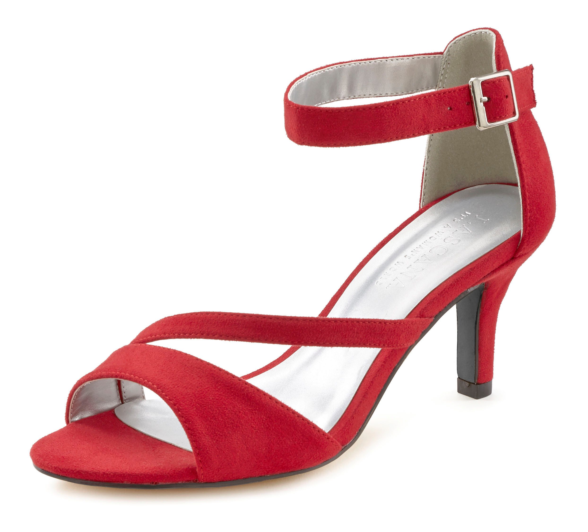 Lascana Sandaaltjes Zomerschoen High heel sandaal, bandjessandaal, zomerschoen met bandjes VEGAN