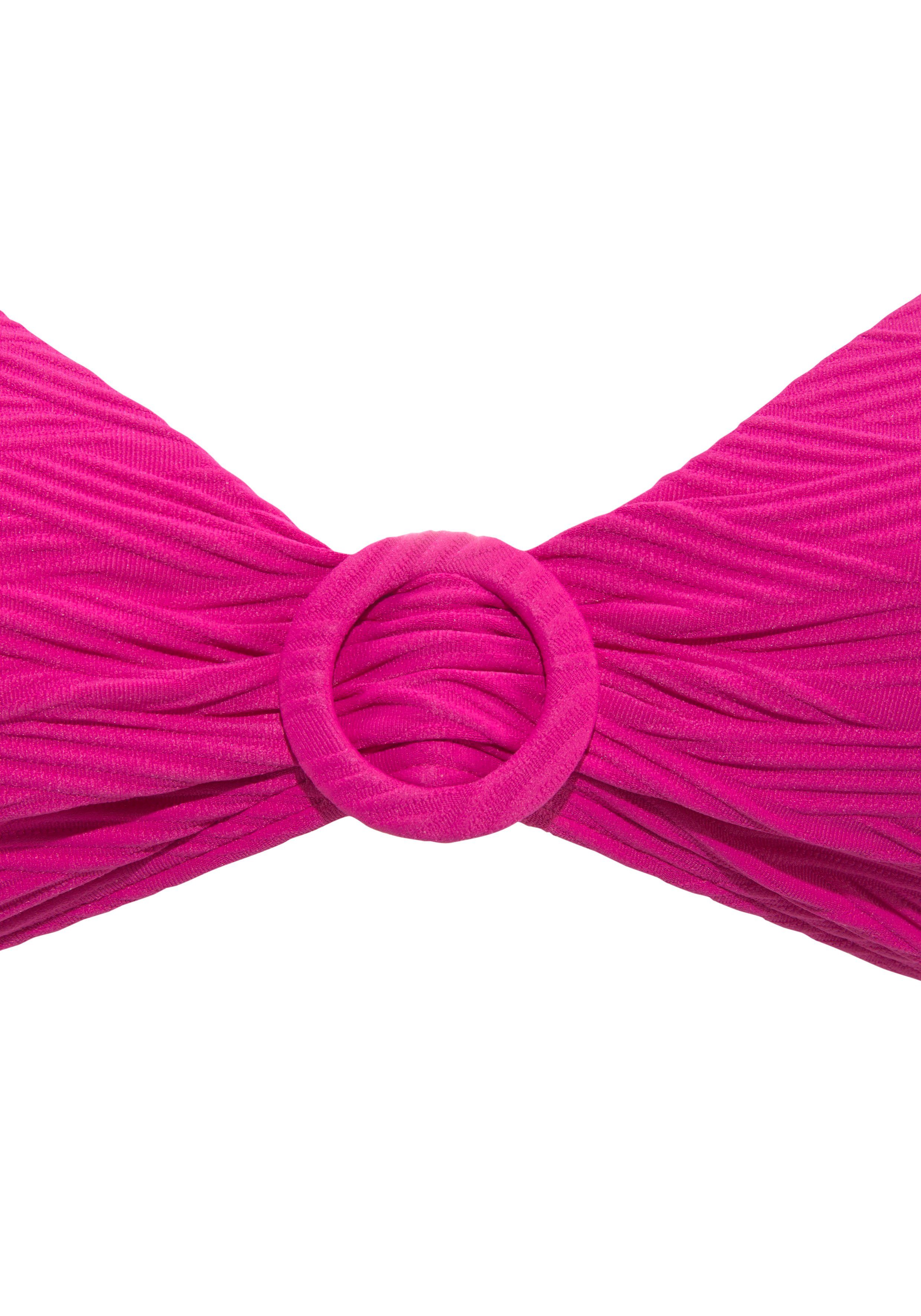 Sunseeker Triangel-bikinitop Loretta met structuurpatroon