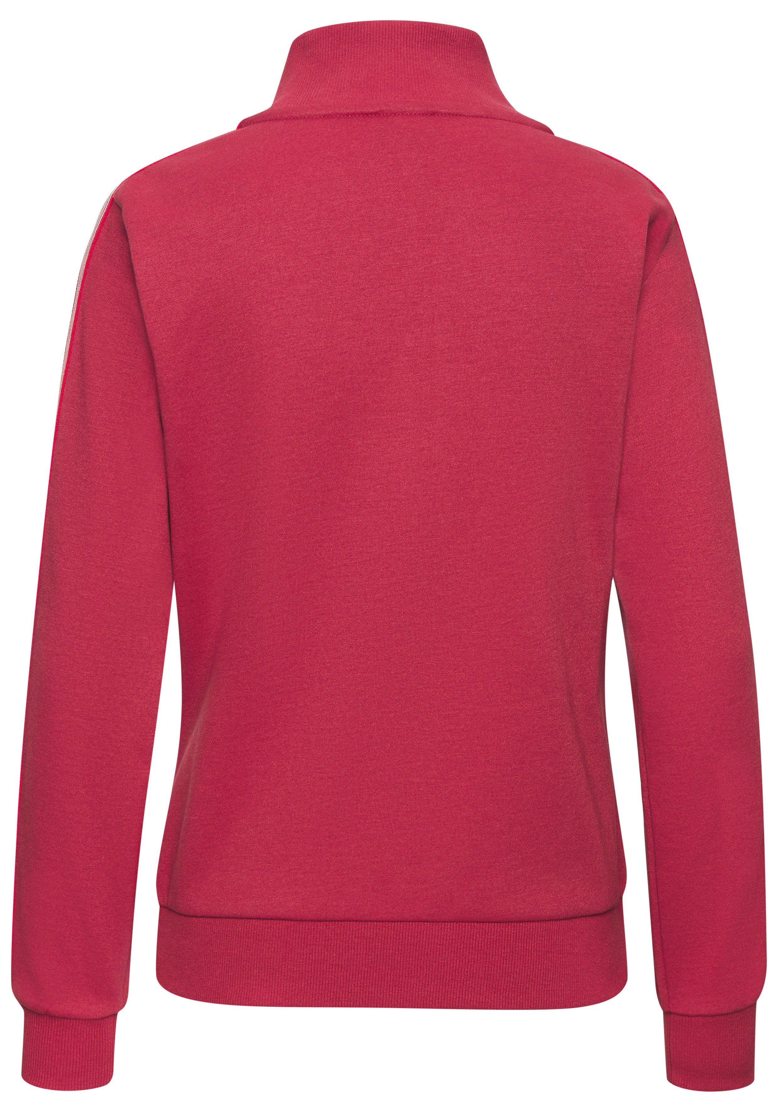 H.I.S Sweatvest met gestreepte tape aan de mouwen