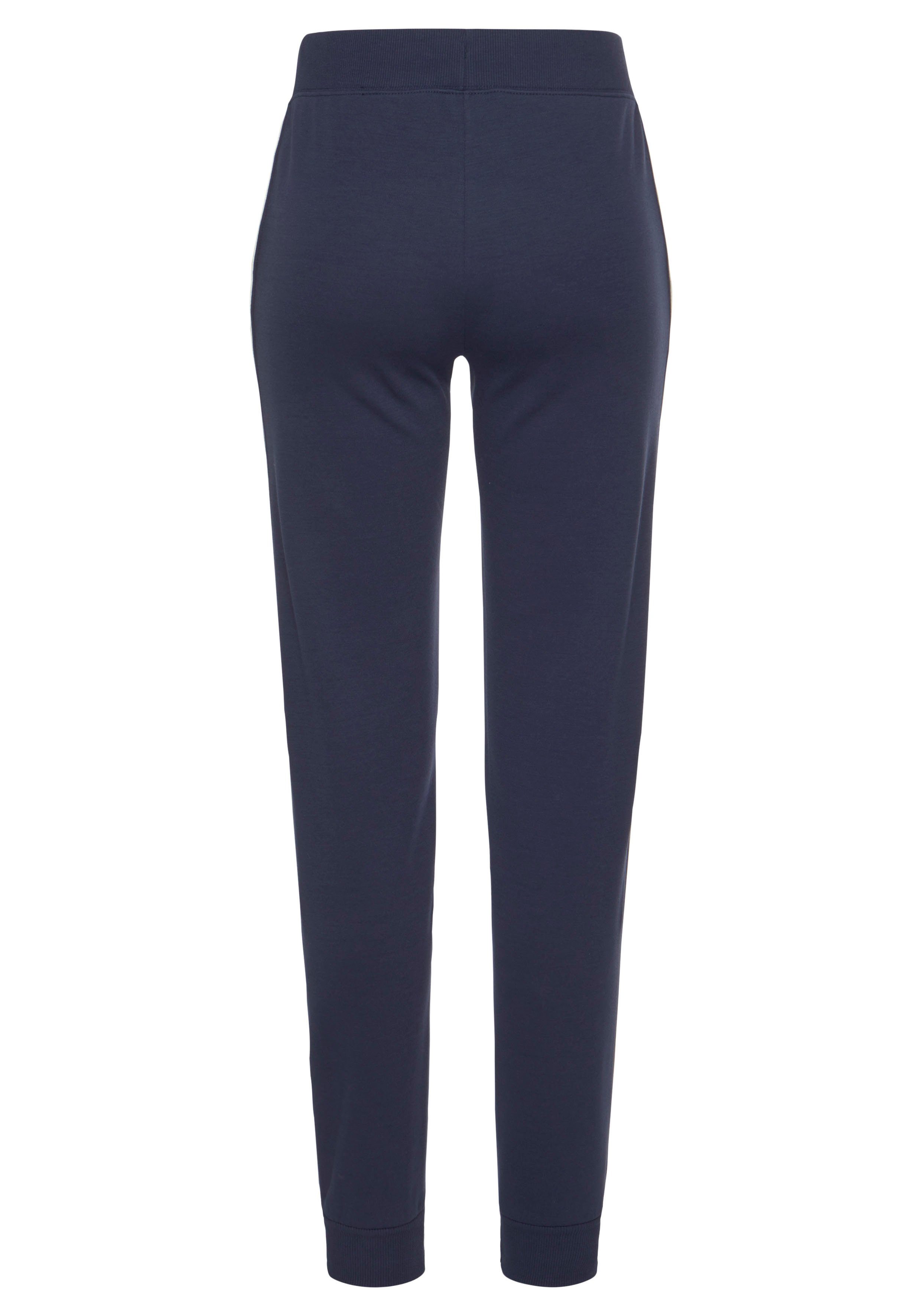 KangaROOS Relaxbroek met contrasterende piping, loungepak