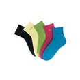 h.i.s korte sokken met boord boven de enkel (5 paar) multicolor