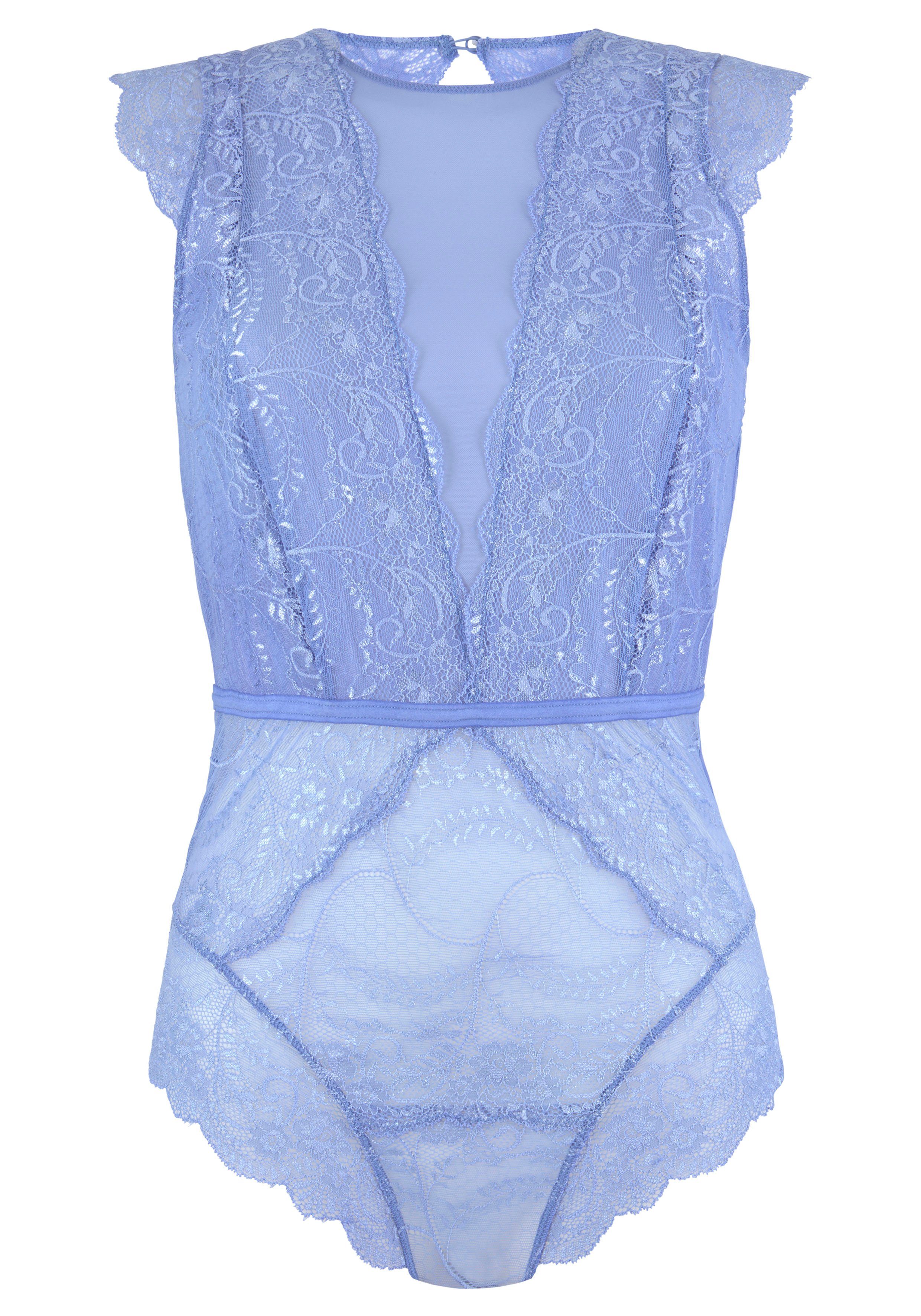 Lascana Body van transparante kant en netinzetten, sexy dessous