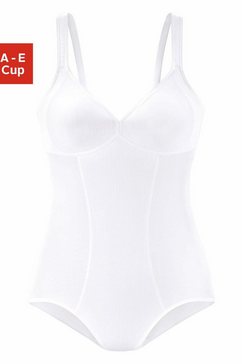 triumph shaping-body modern soft + cotton bs zonder beugels wit