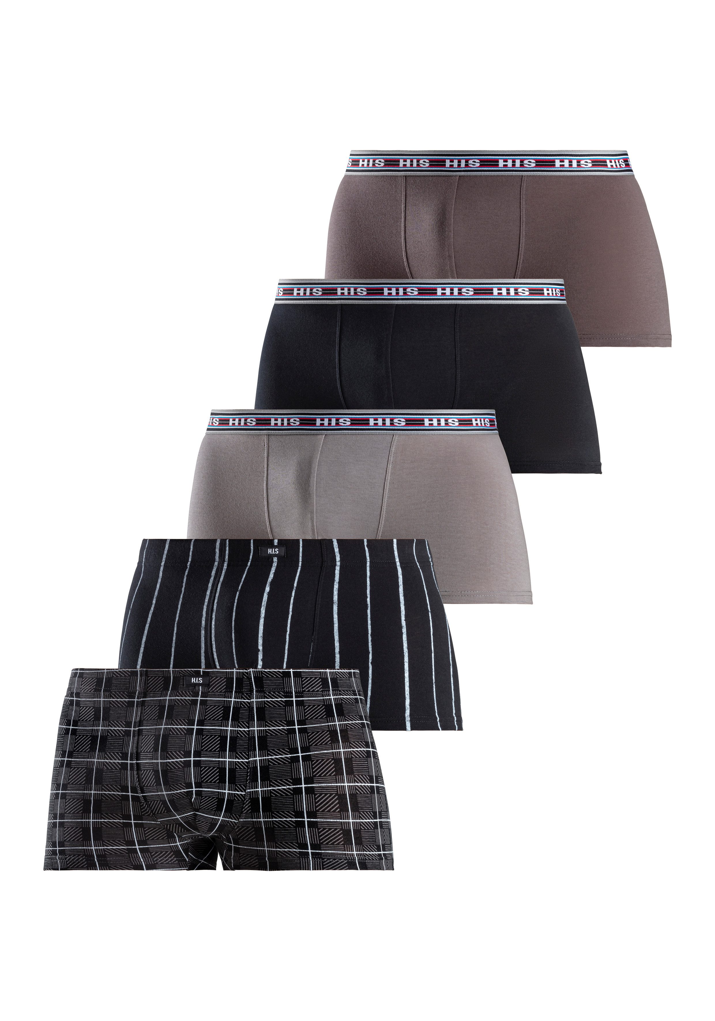 H.I.S Boxershort voor heren (set, 5 stuks)