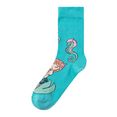 h.i.s sokken met ingebreide motieven (5 paar) multicolor