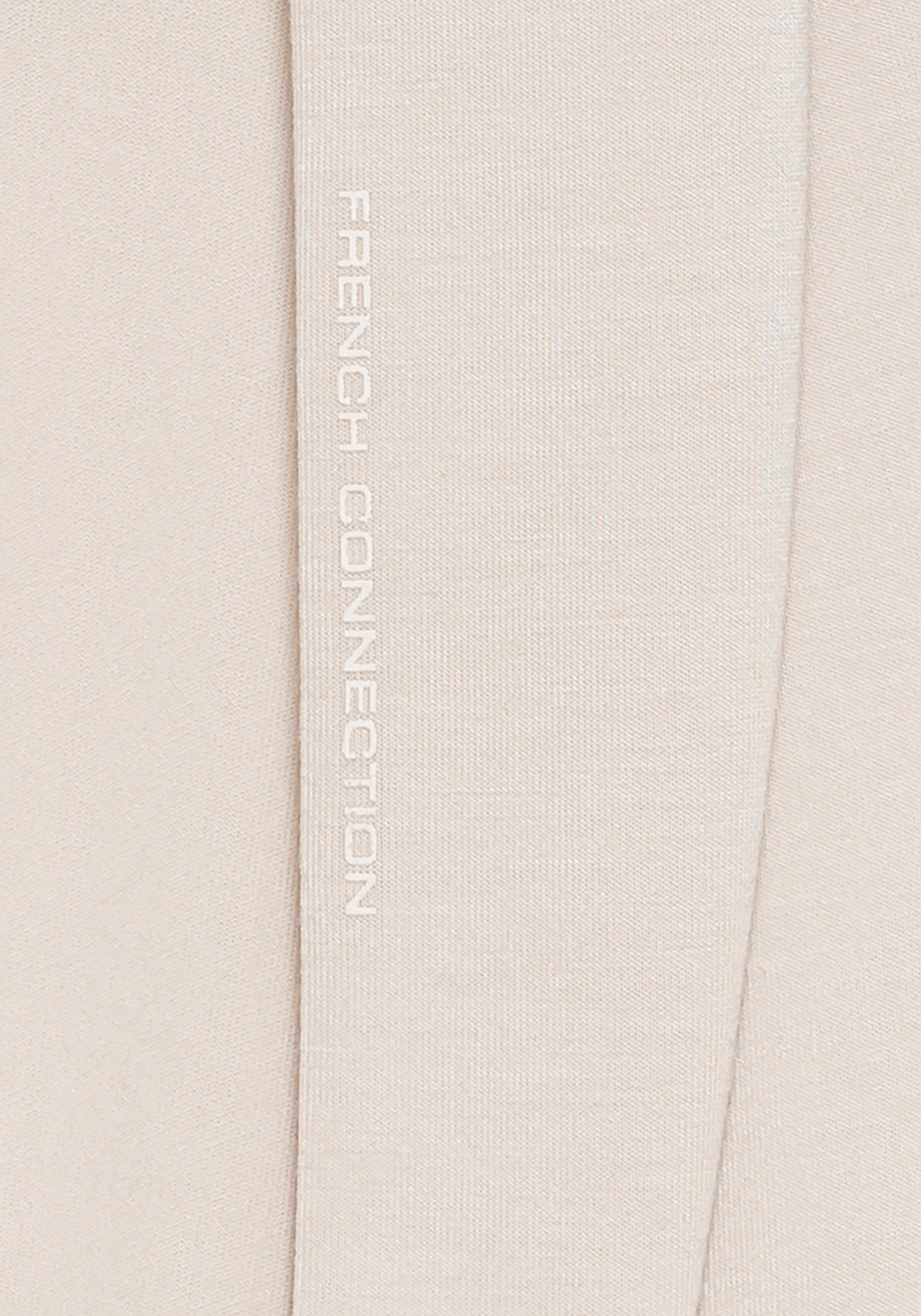 French Connection Hoodie met v-hals en brede kraag, loungewear