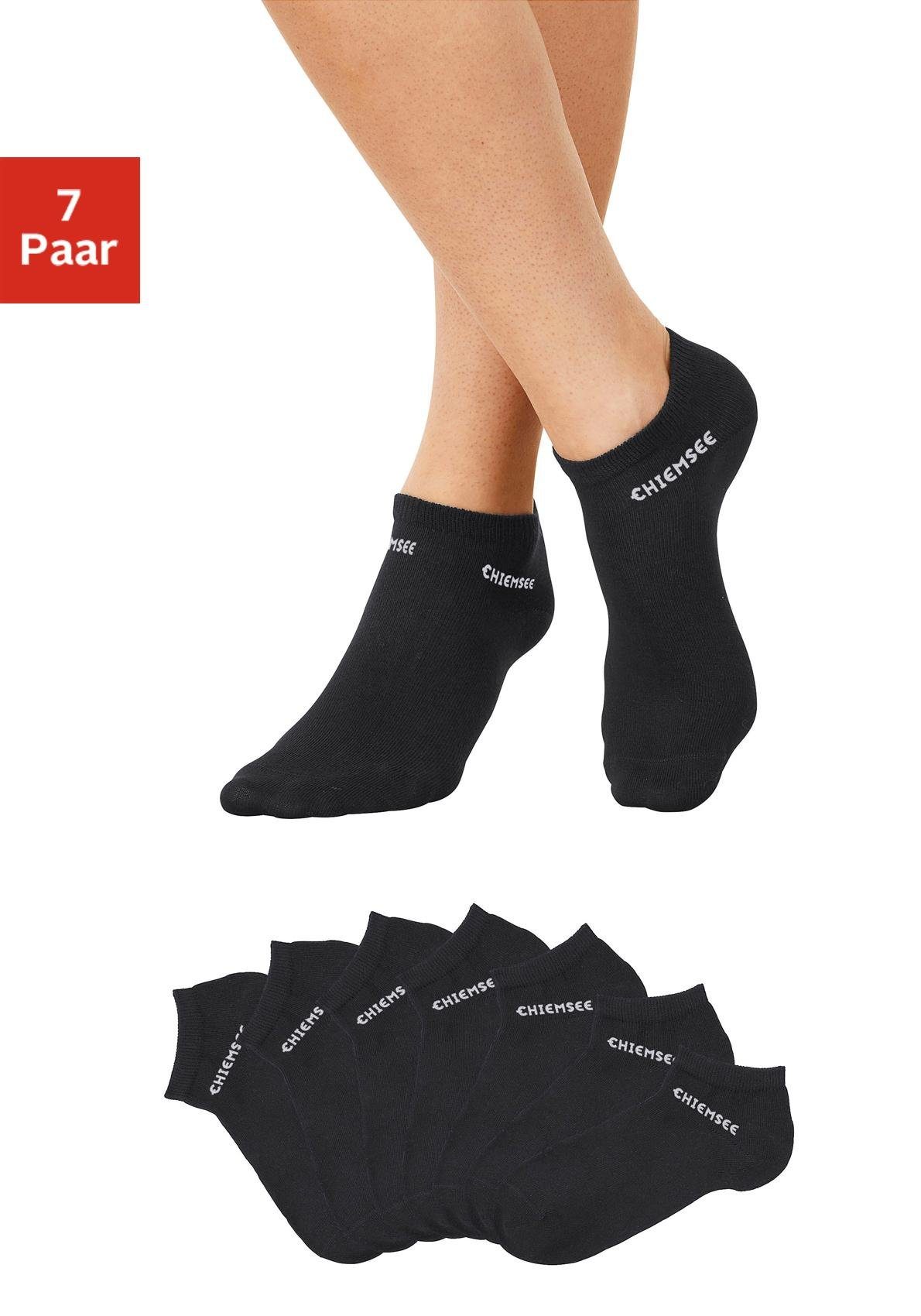 Chiemsee Sneakersokken met ingebreid opschrift (set, 7 paar)