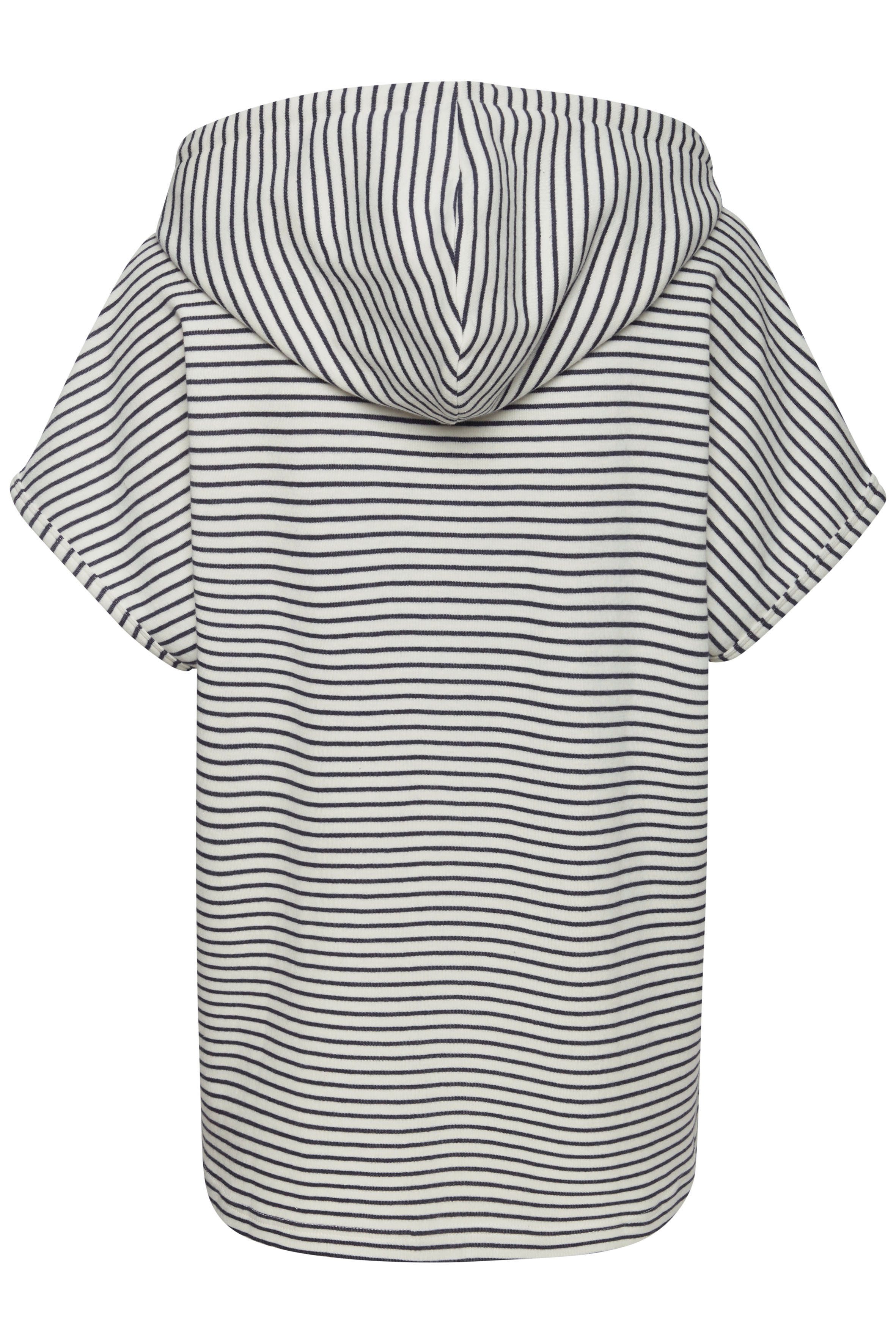 H.I.S Sweatshirt gestreept en met capuchon, loungewear