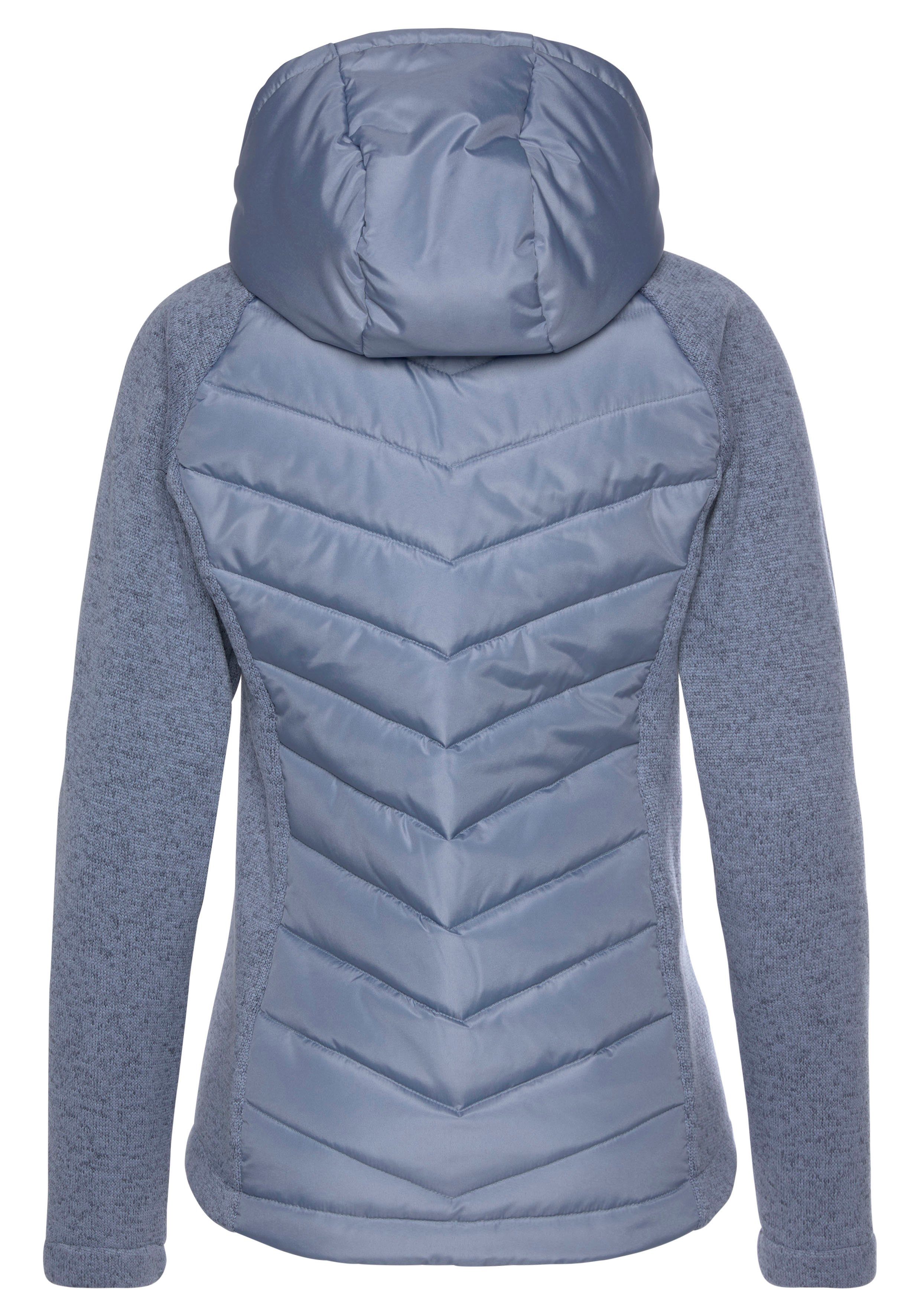 Vivance Gewatteerde jas met tricot-fleece-mouwen