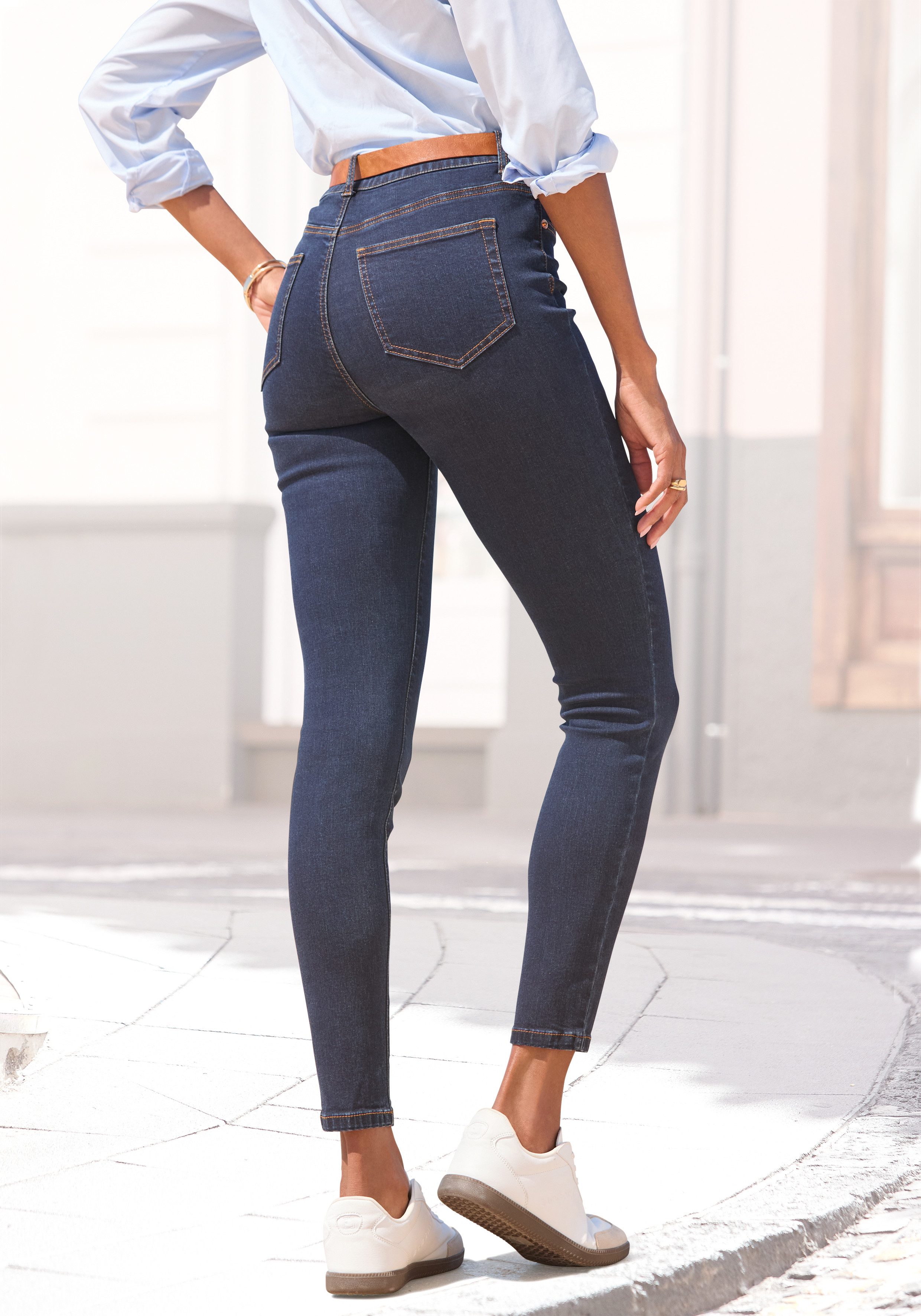 Lascana Jeggings met stretch-aandeel in skinny fit