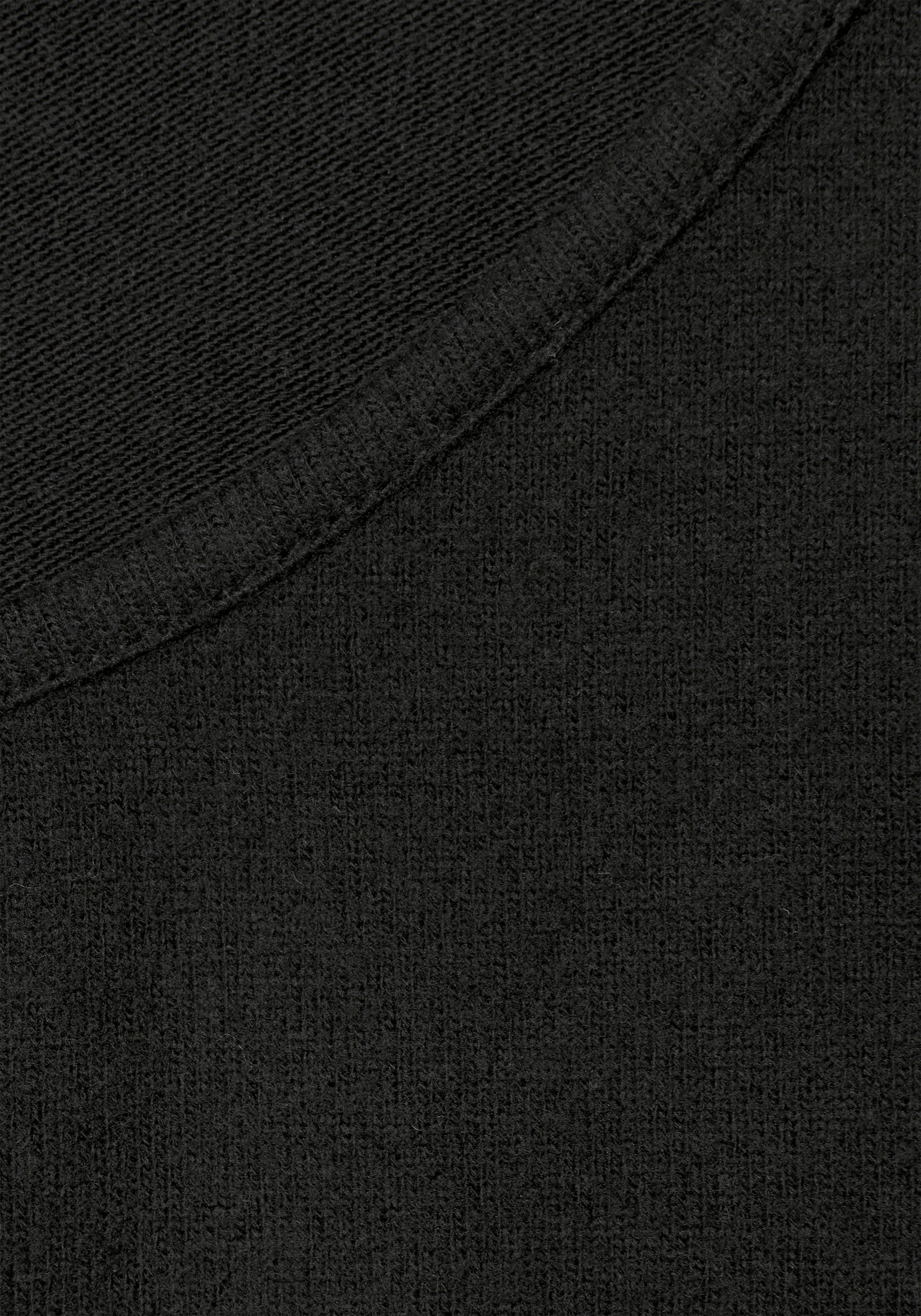 Lascana Gebreide top met brede banden, loungewear