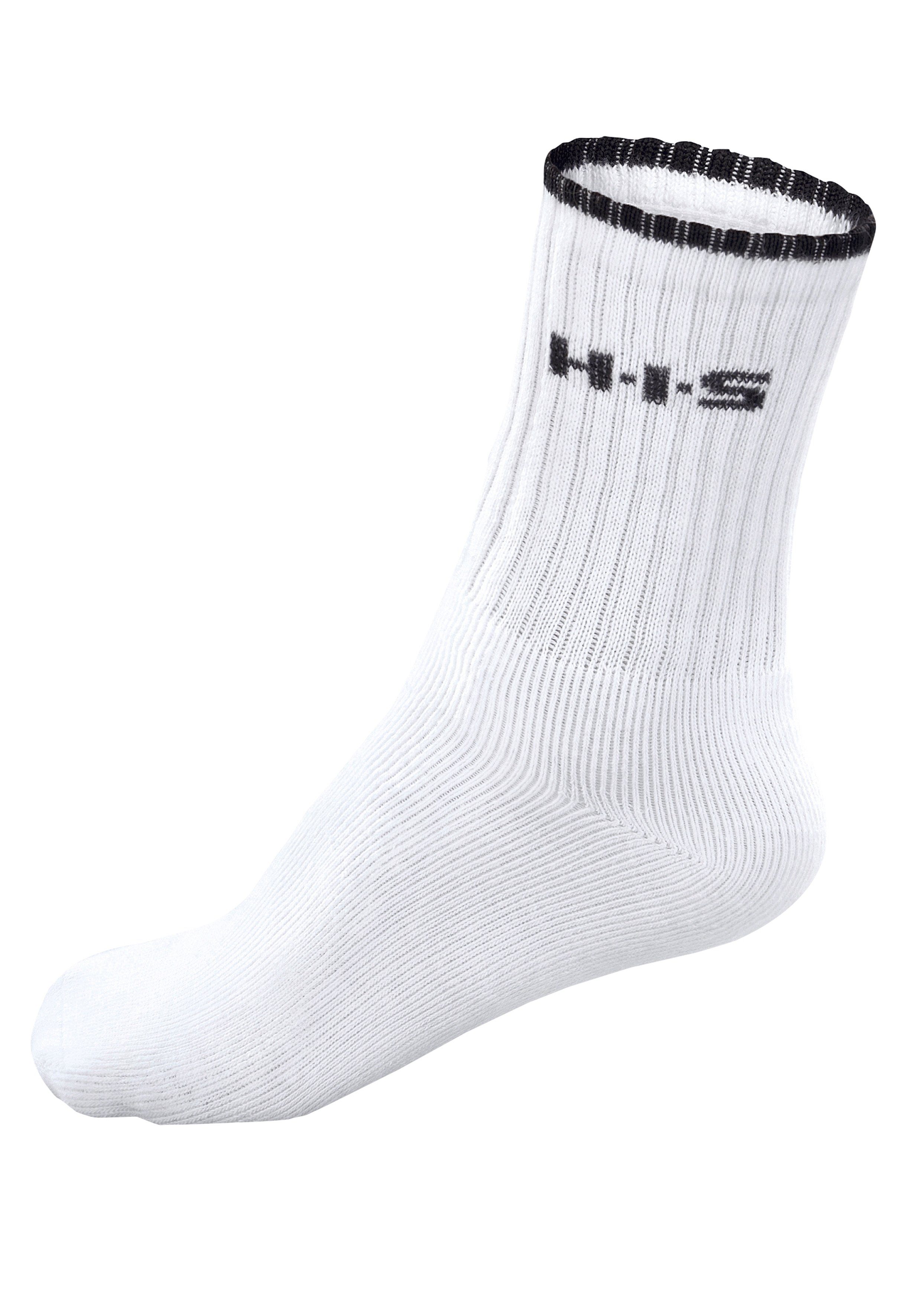 H.I.S Sportsokken met frotté & verstevigde drukzones (set, 6 paar)