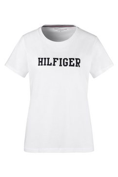 tommy hilfiger underwear t-shirt met logoprint voor wit