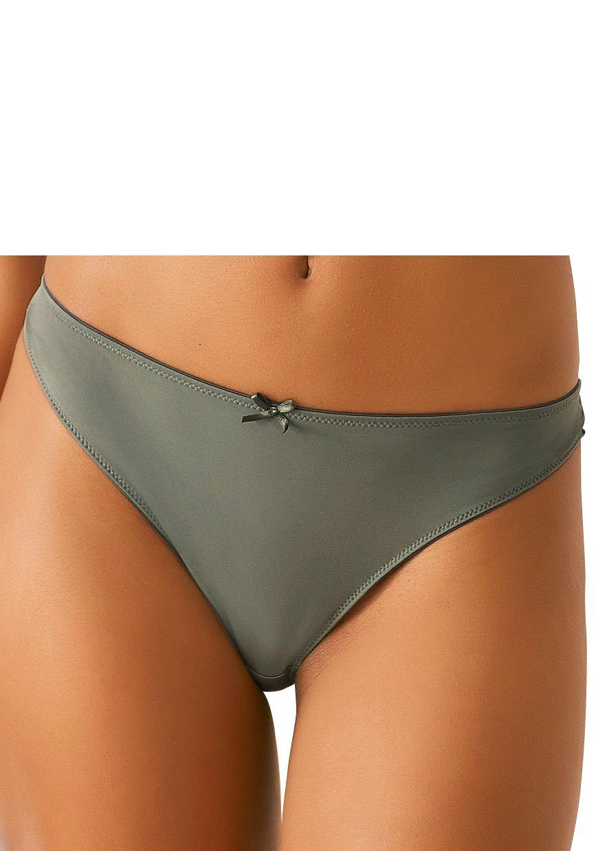 Petite fleur String achter geheel van fijne jacquard-kant (3 stuks)
