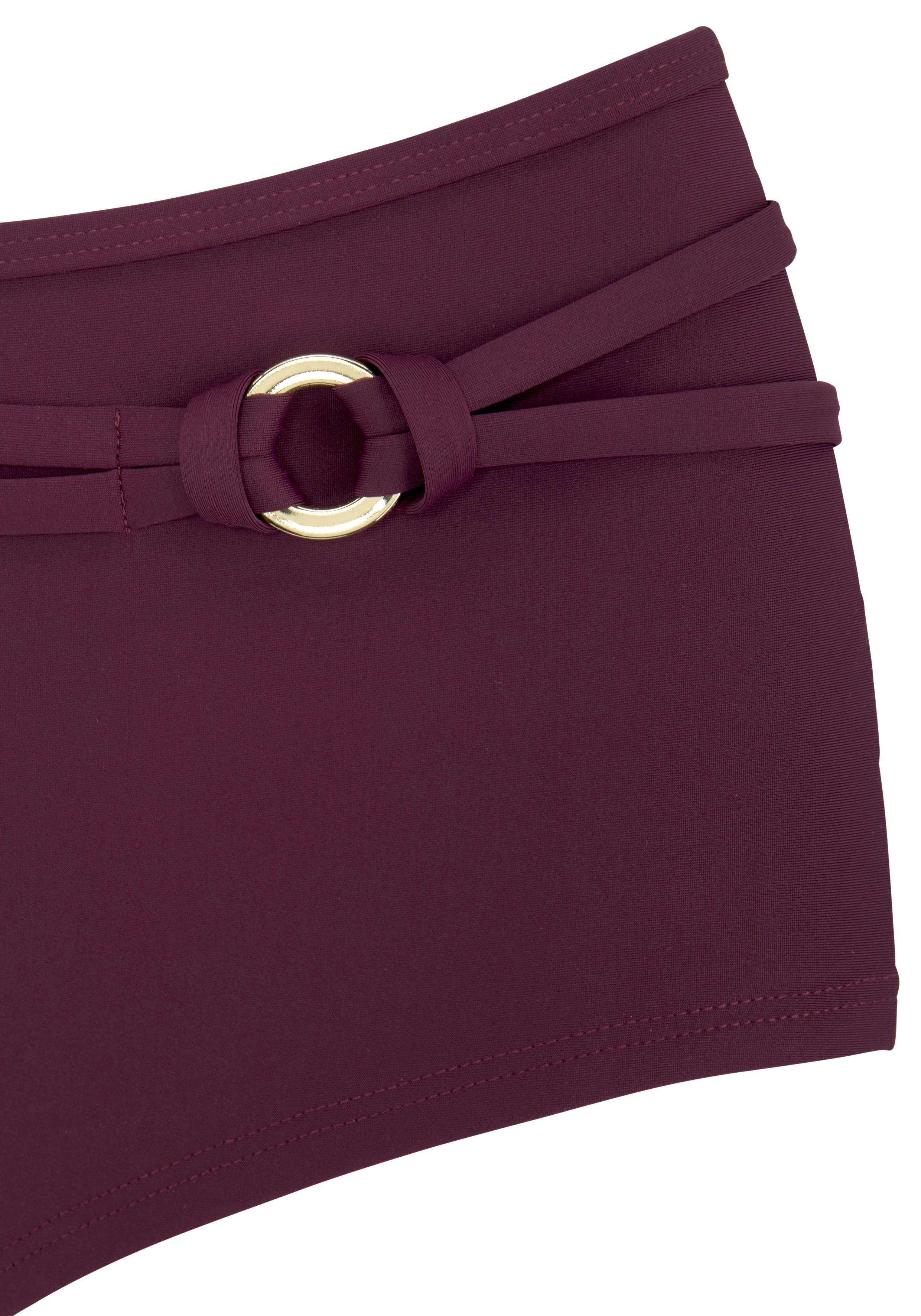 Lascana Bikini-hotpants Italy met sierriem