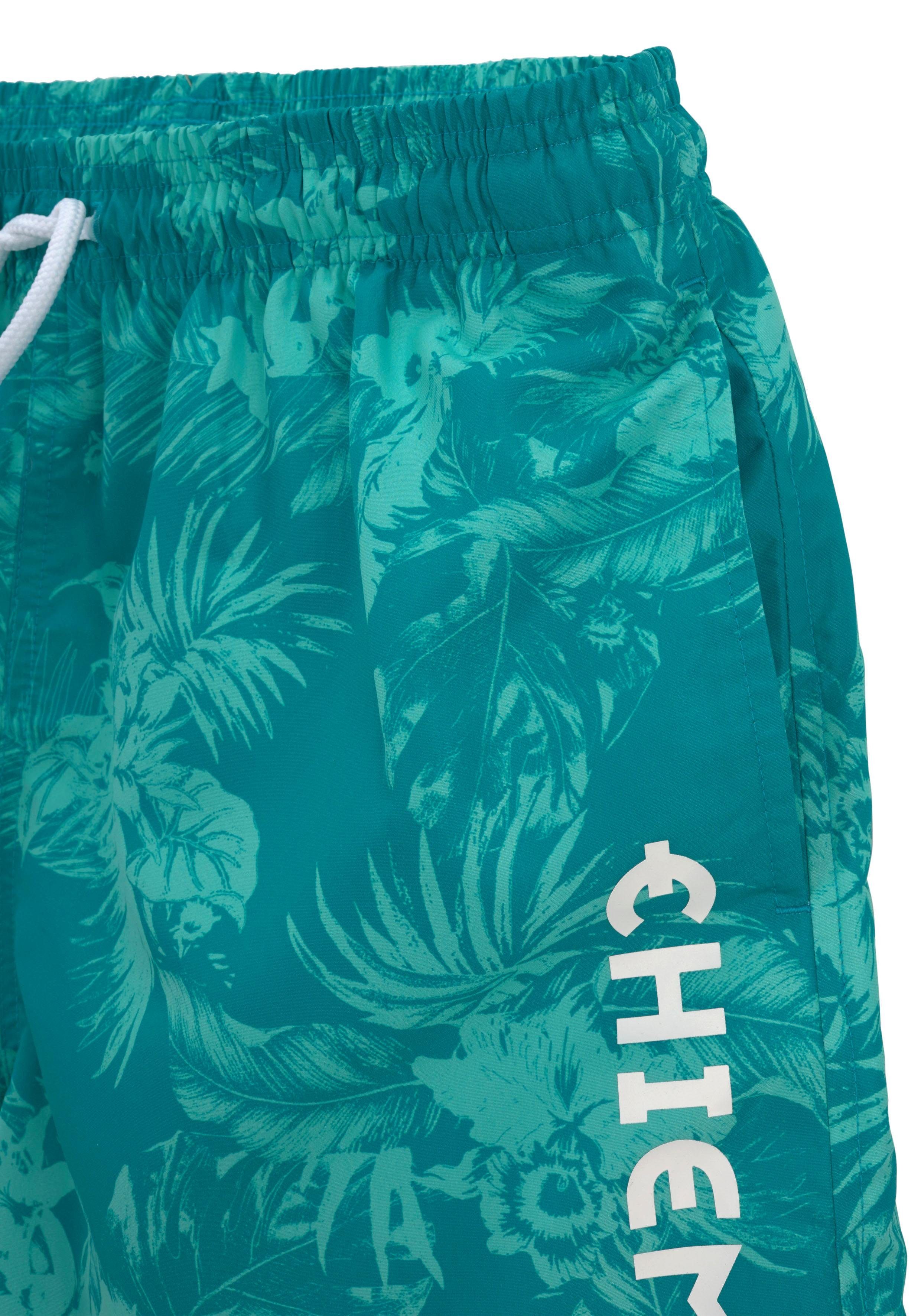 Chiemsee Zwemshort Esra met jungle print