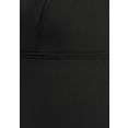 lascana badpak met een meshinzet en modellerend effect zwart