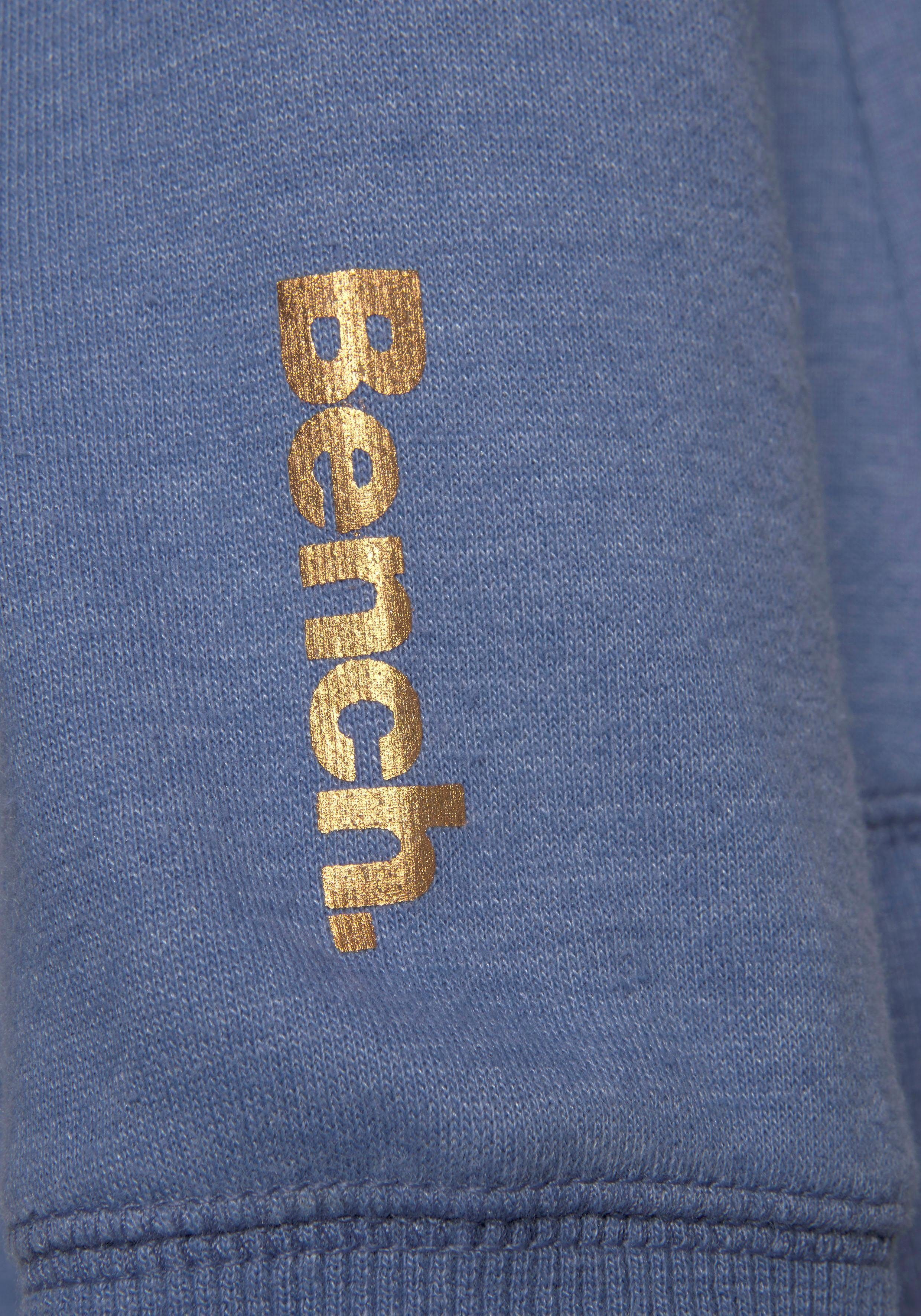 Bench. Loungewear Sweatvest met zakken en rits, loungepak
