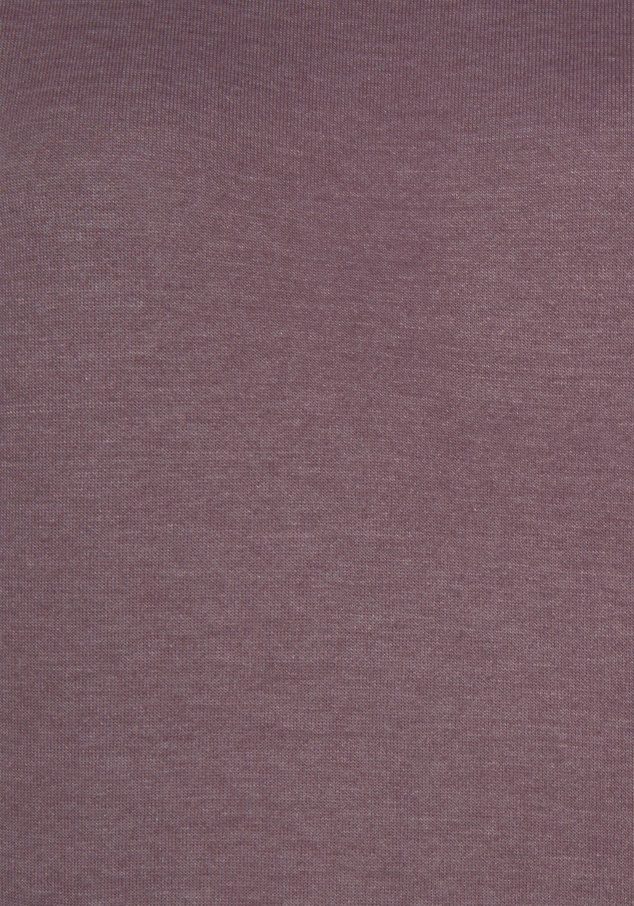 Bench. Loungewear Lang sweatshirt met staande kraag in laagjeslook en kangoeroezak, loungewear