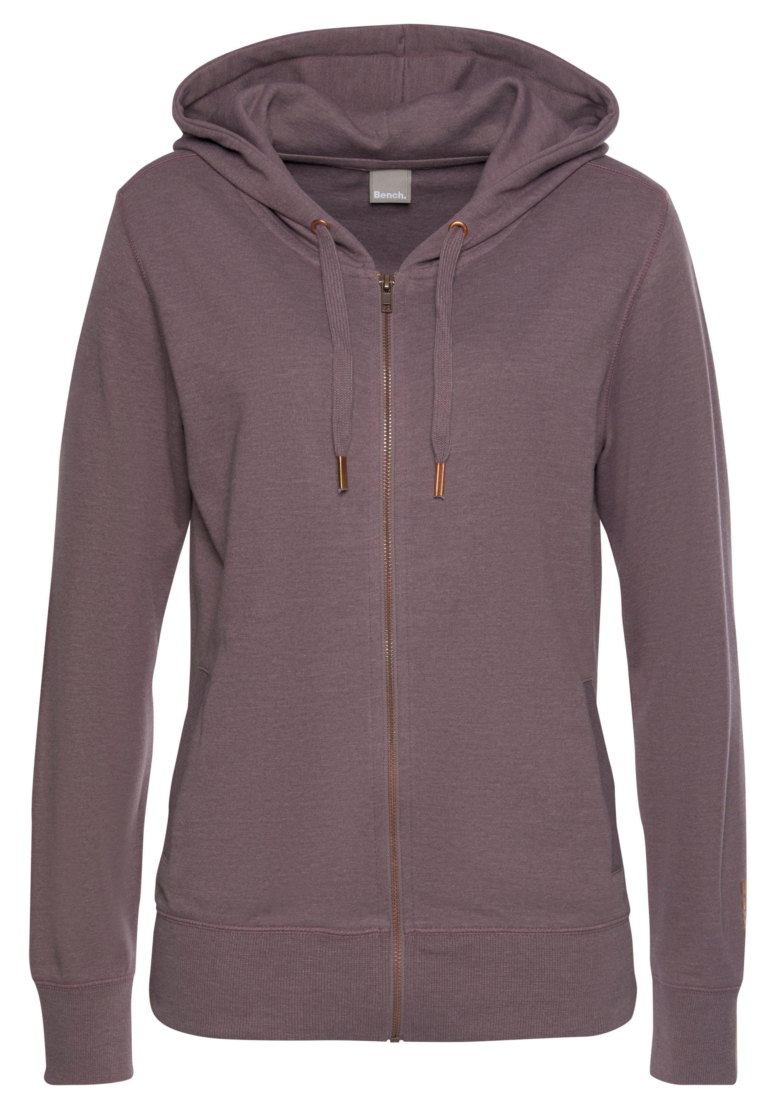 Bench. Loungewear Sweatvest met zakken en rits, loungepak