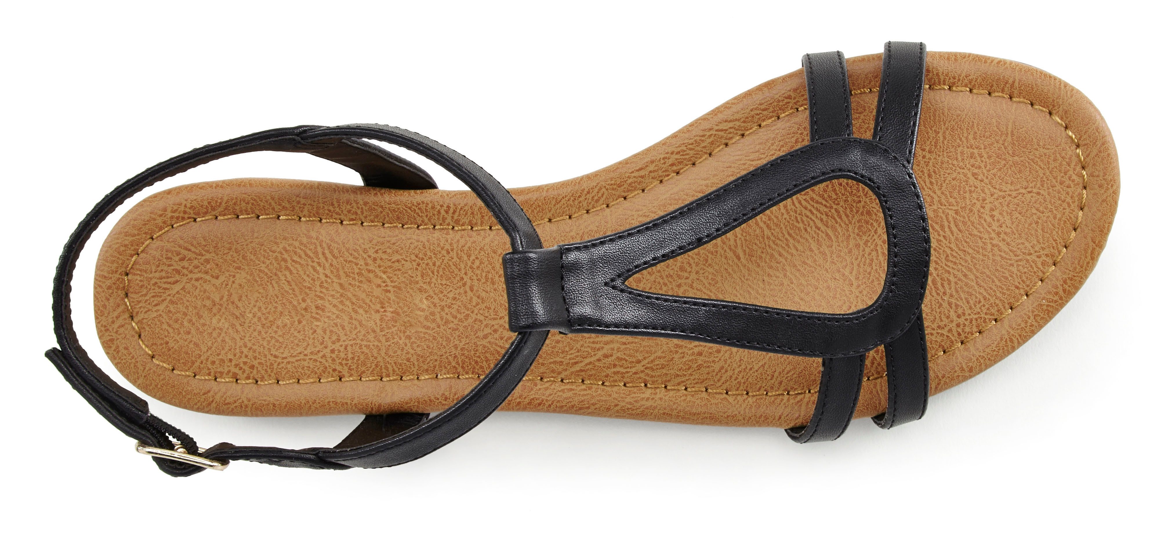 Vivance Sandalen Zomerschoen Sandalette, zomerschoen met verfijnde bandjes VEGAN