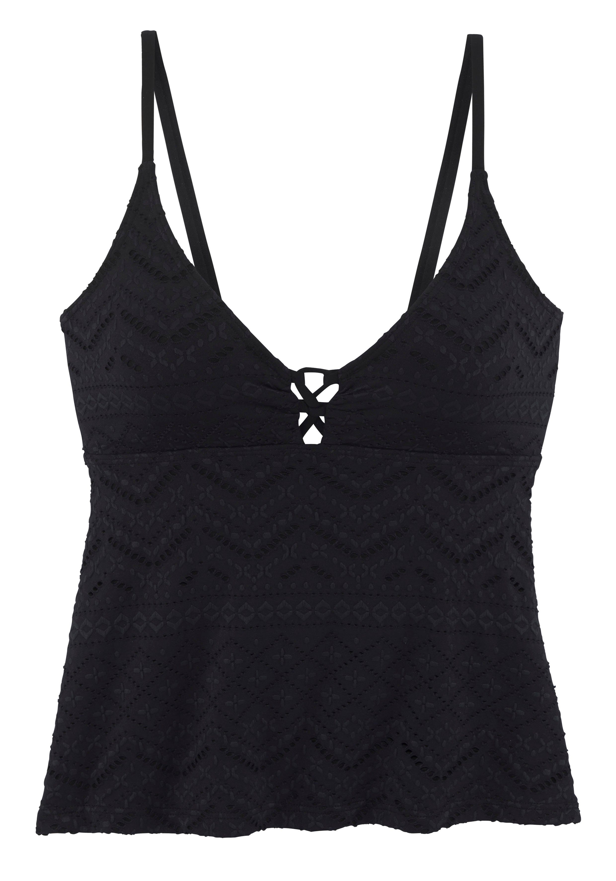 Lascana Tankinitop Omara met broderie anglaise