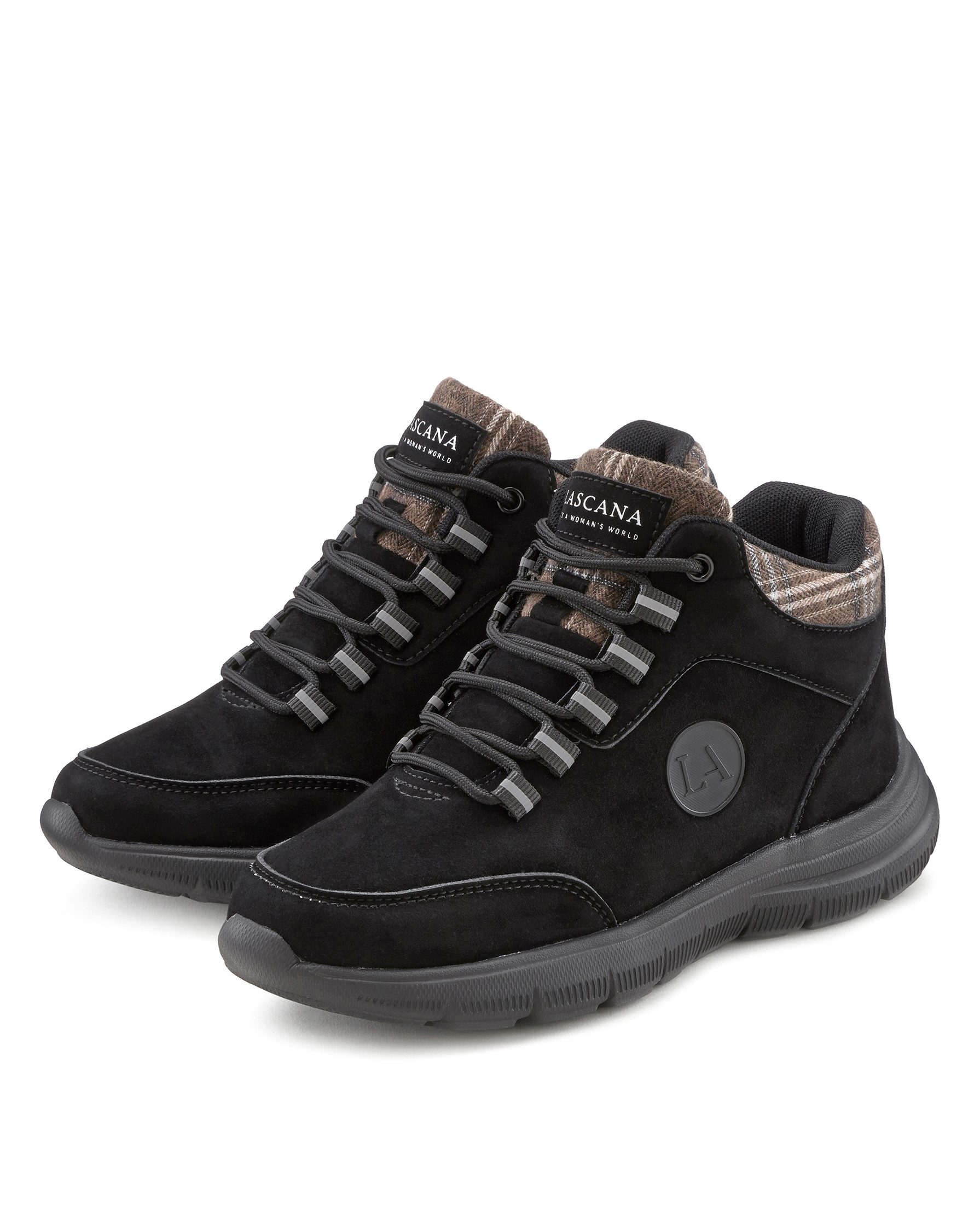Lascana Sneakers met lichte zool, outdoorschoen, vrijetijdsschoen, trekking boots, vegan