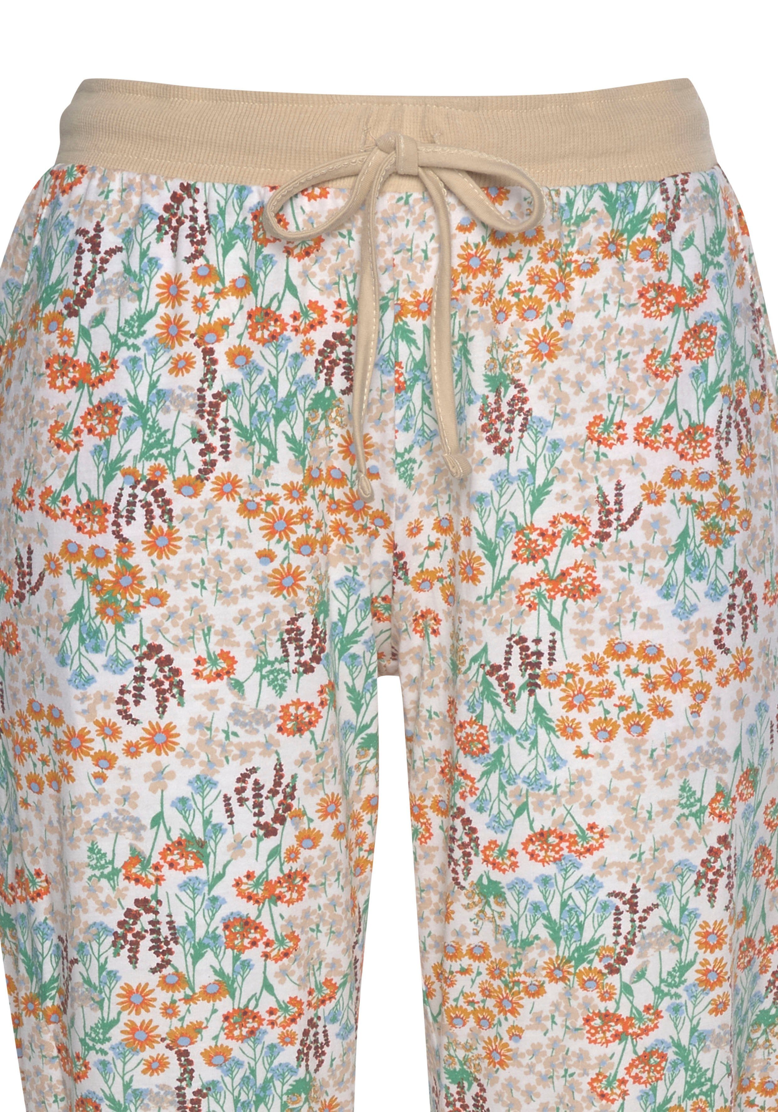 Vivance Dreams Pyjama met frontprint (4-delig, Set van 2)