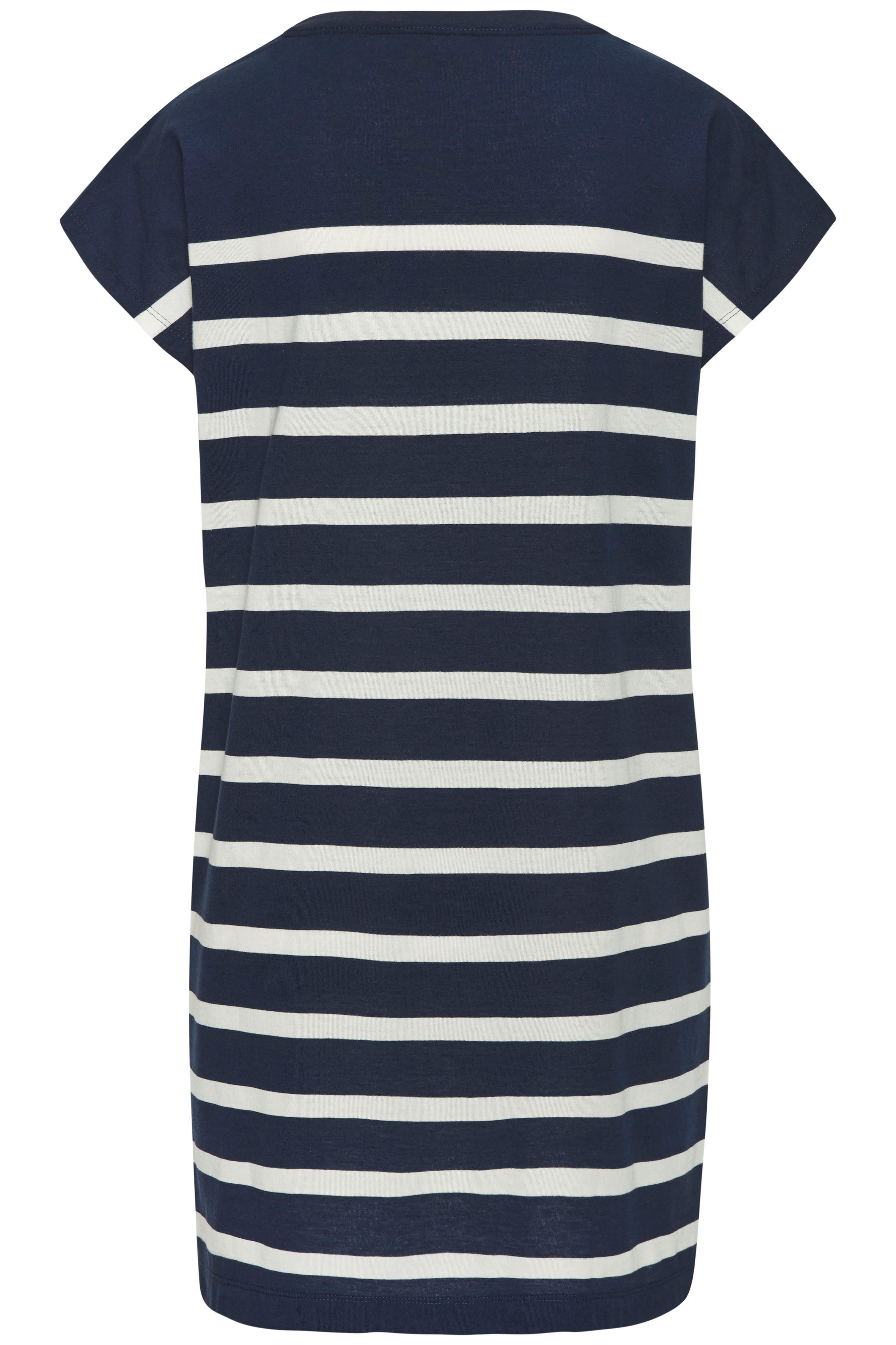 s.Oliver RED LABEL Beachwear Nachthemd met strepen van voorgeverfd garen