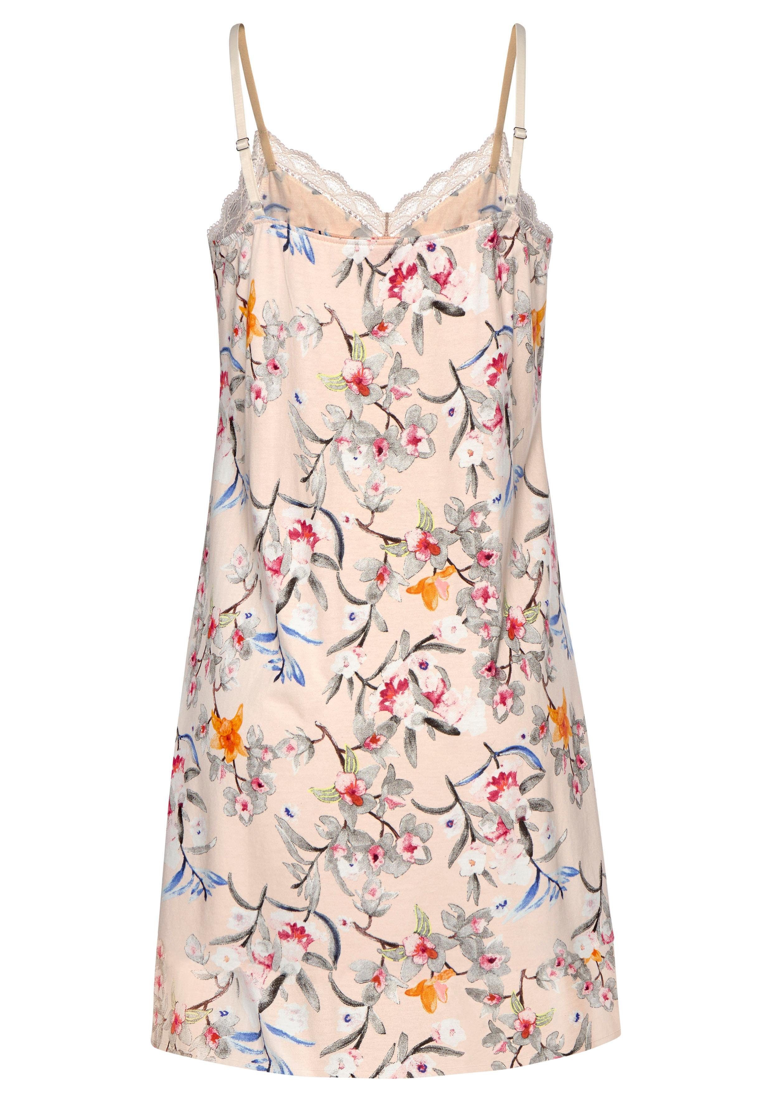 s.Oliver RED LABEL Beachwear Negligé met bloemmotief