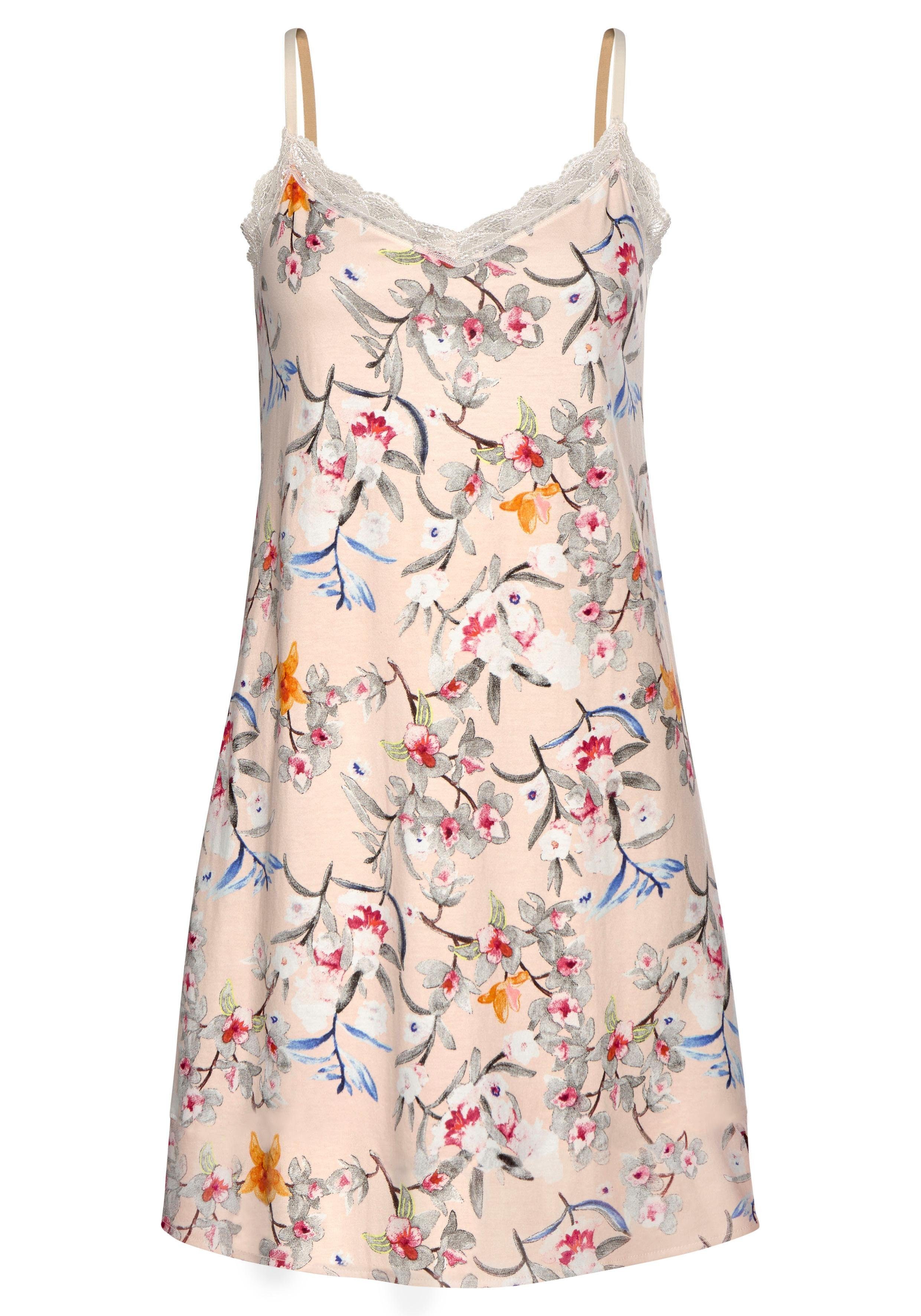 s.Oliver RED LABEL Beachwear Negligé met bloemmotief