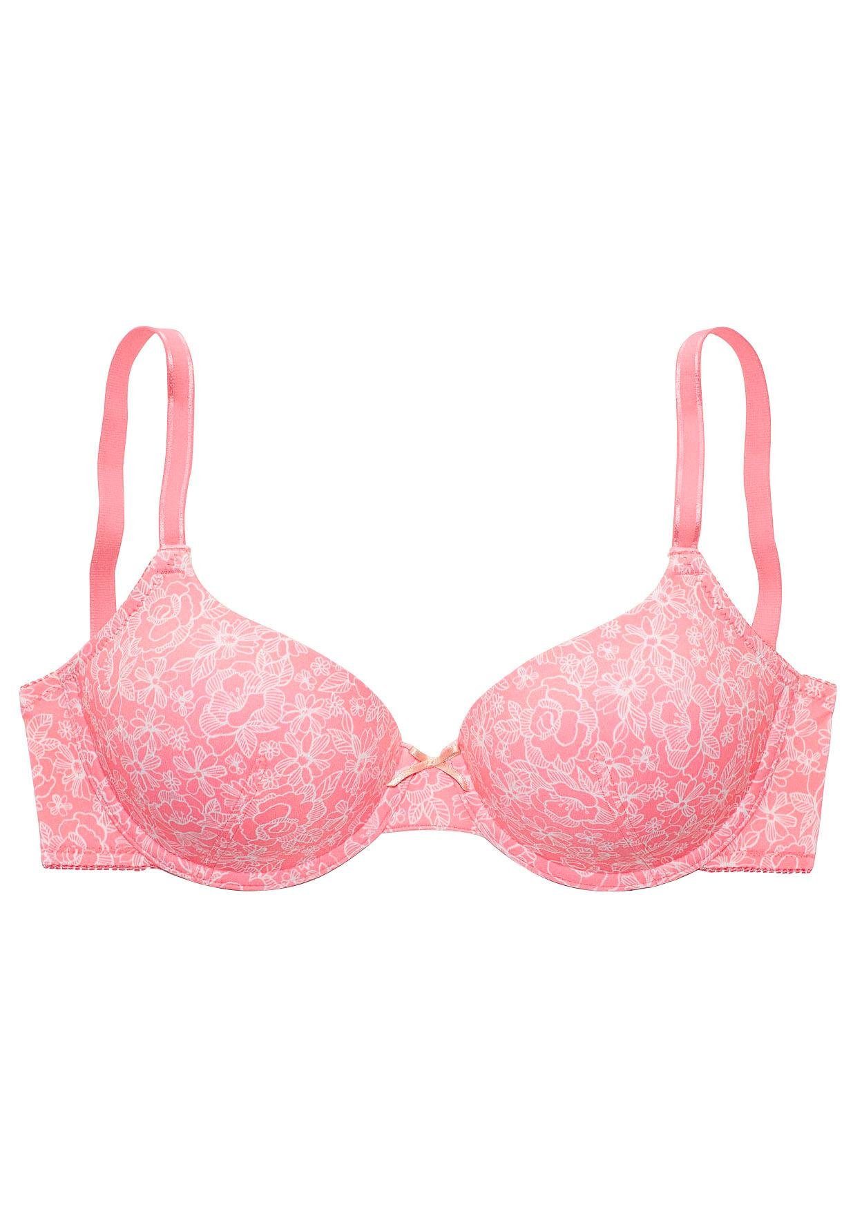 Lascana Bh met steuncups Ela - perfect basic met beugel van zijdeachtige microvezel