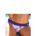 venice beach bikinibroekje summer met omslagband blauw