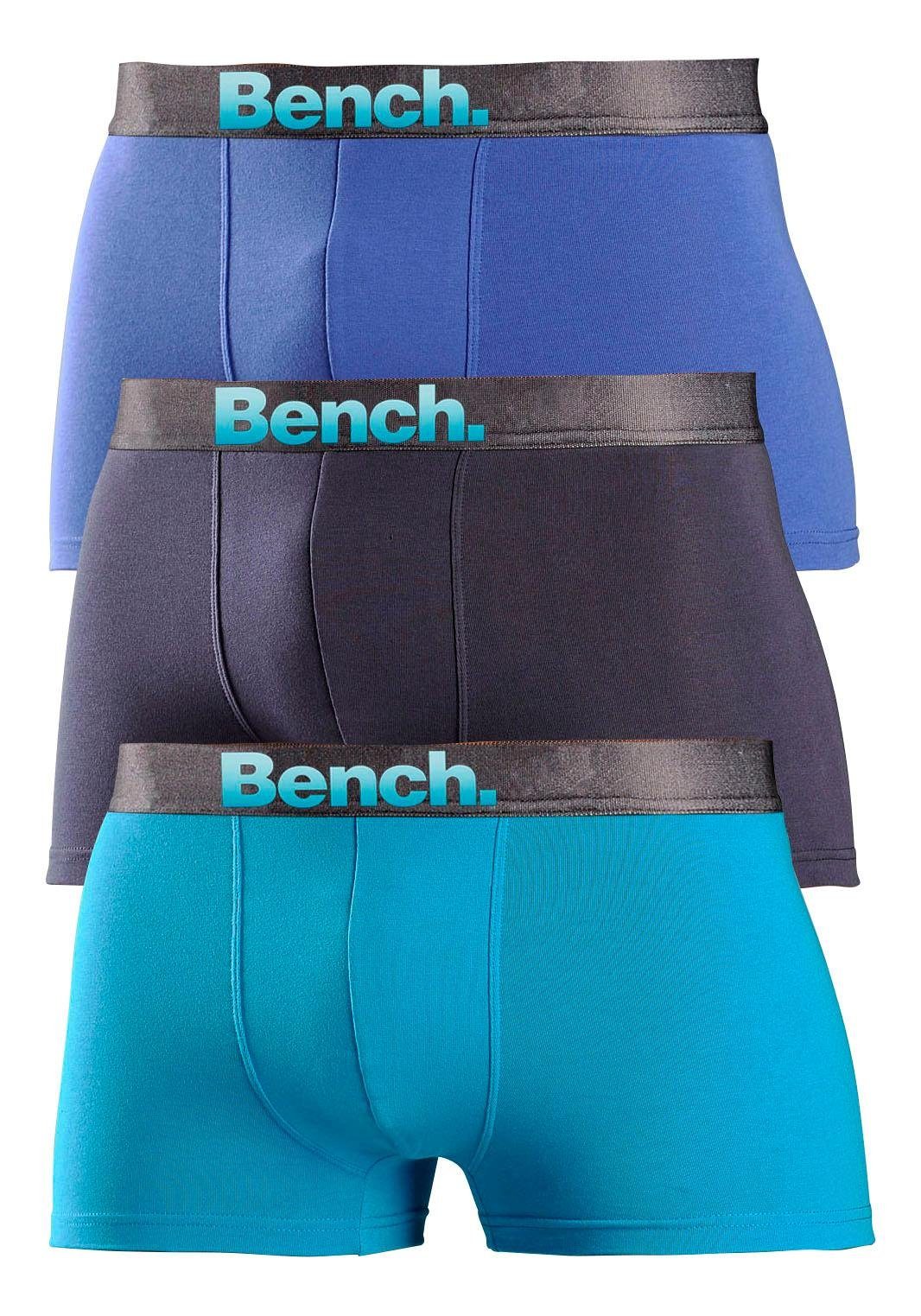 Bench. Boxershort voor heren (set, 3 stuks) heren maat L (6) blauw