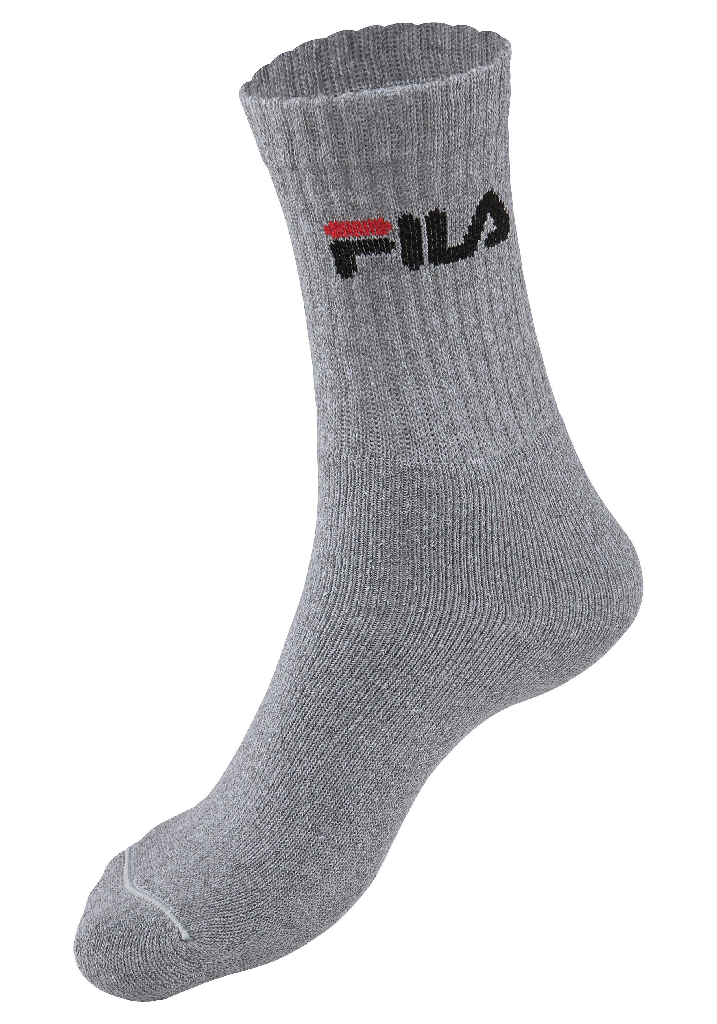 Fila Tennissokken met ingebreid logo (6 paar, Set van 6)