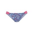 s.oliver red label beachwear bikinibroekje jill met lussen opzij blauw