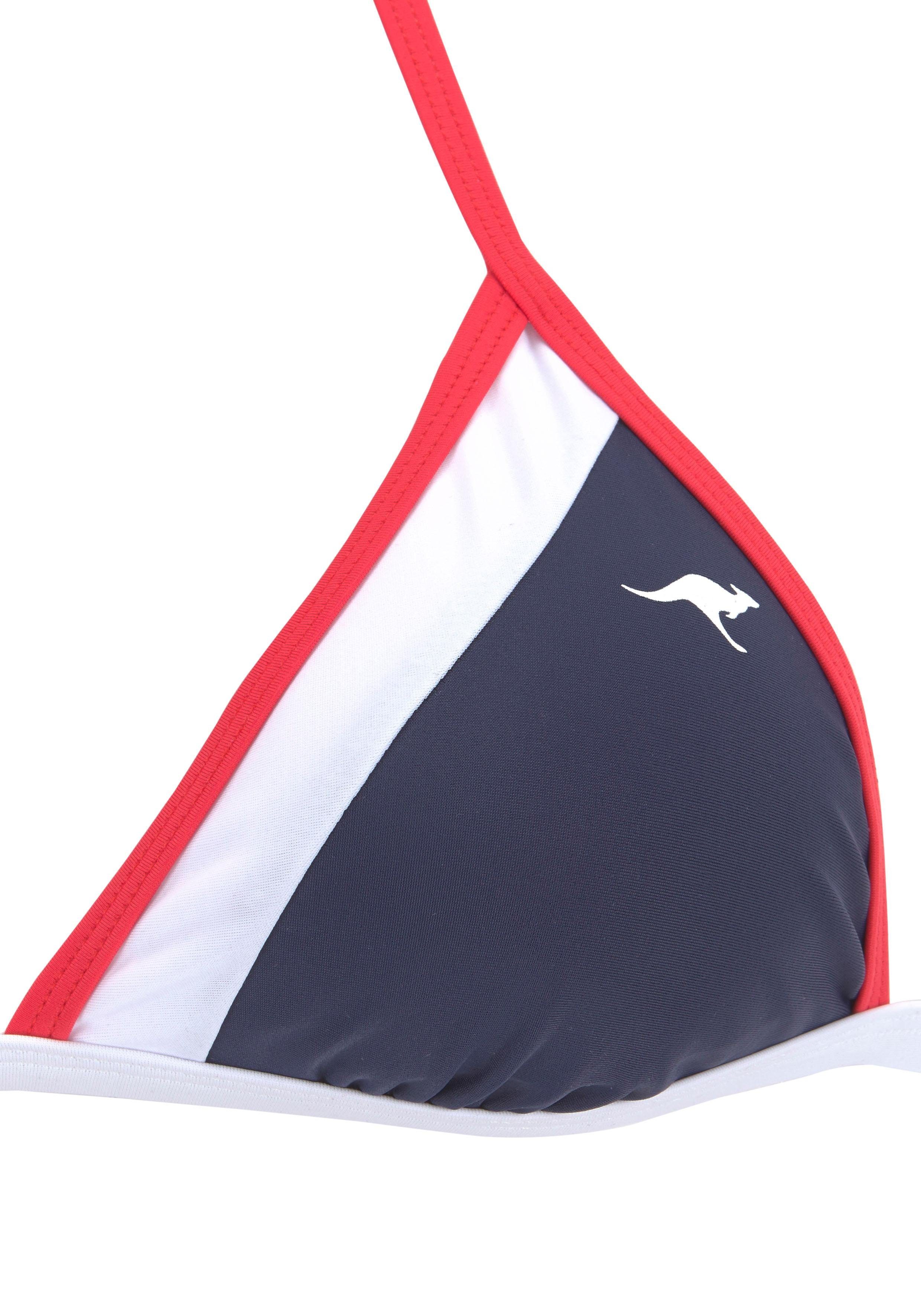 KangaROOS Triangelbikini Energy in colourblocking-stijl
