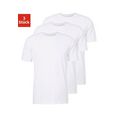 bench. t-shirt super geschikt voor om ergens onder te dragen, perfecte pasvorm, van elastisch katoen (3-delig) wit