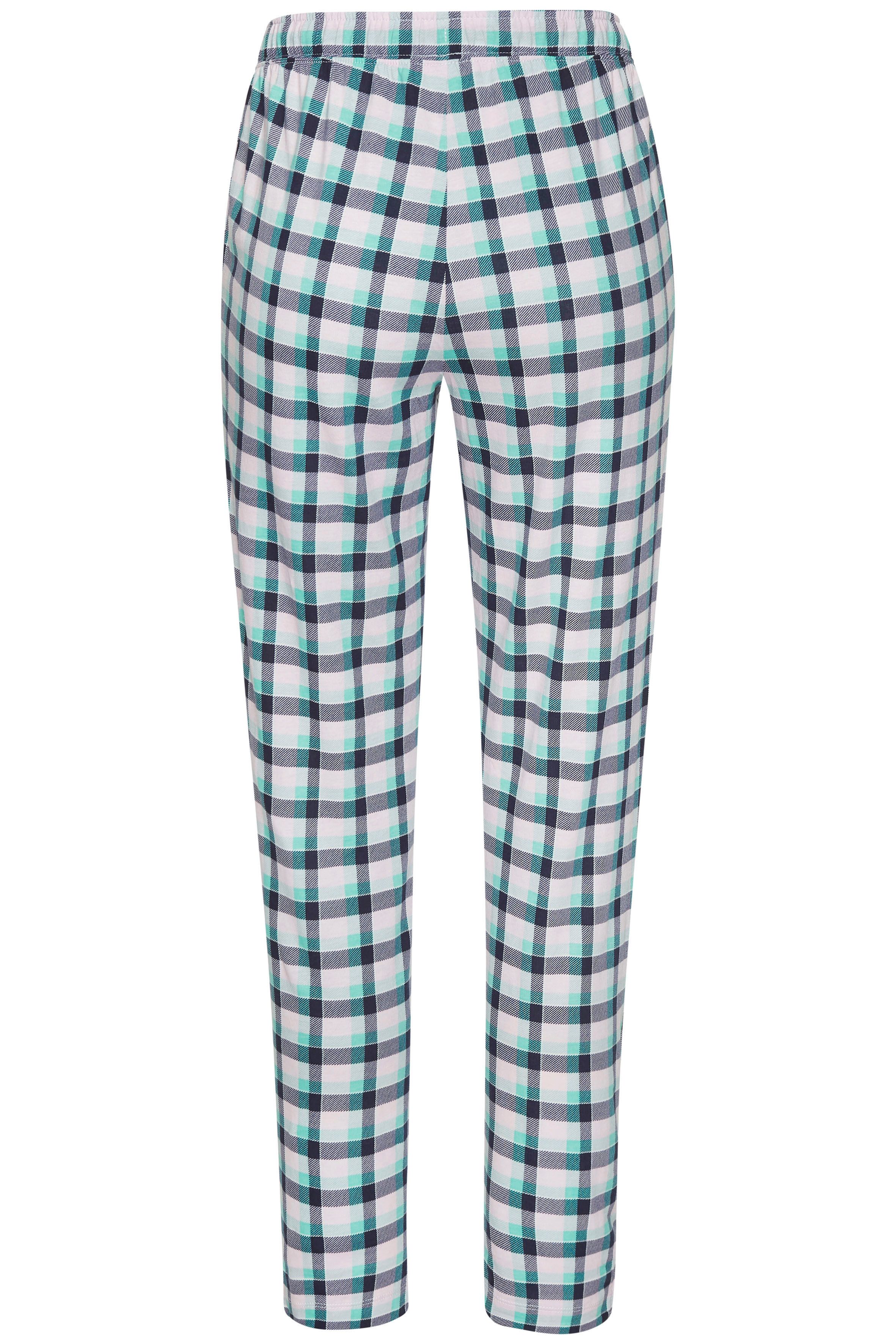 s.Oliver RED LABEL Beachwear Pyjamabroek met mooie all-over print pyjama's maat 44/46 blauw