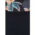 venice beach bikini-hotpants lori met een moderne print zwart