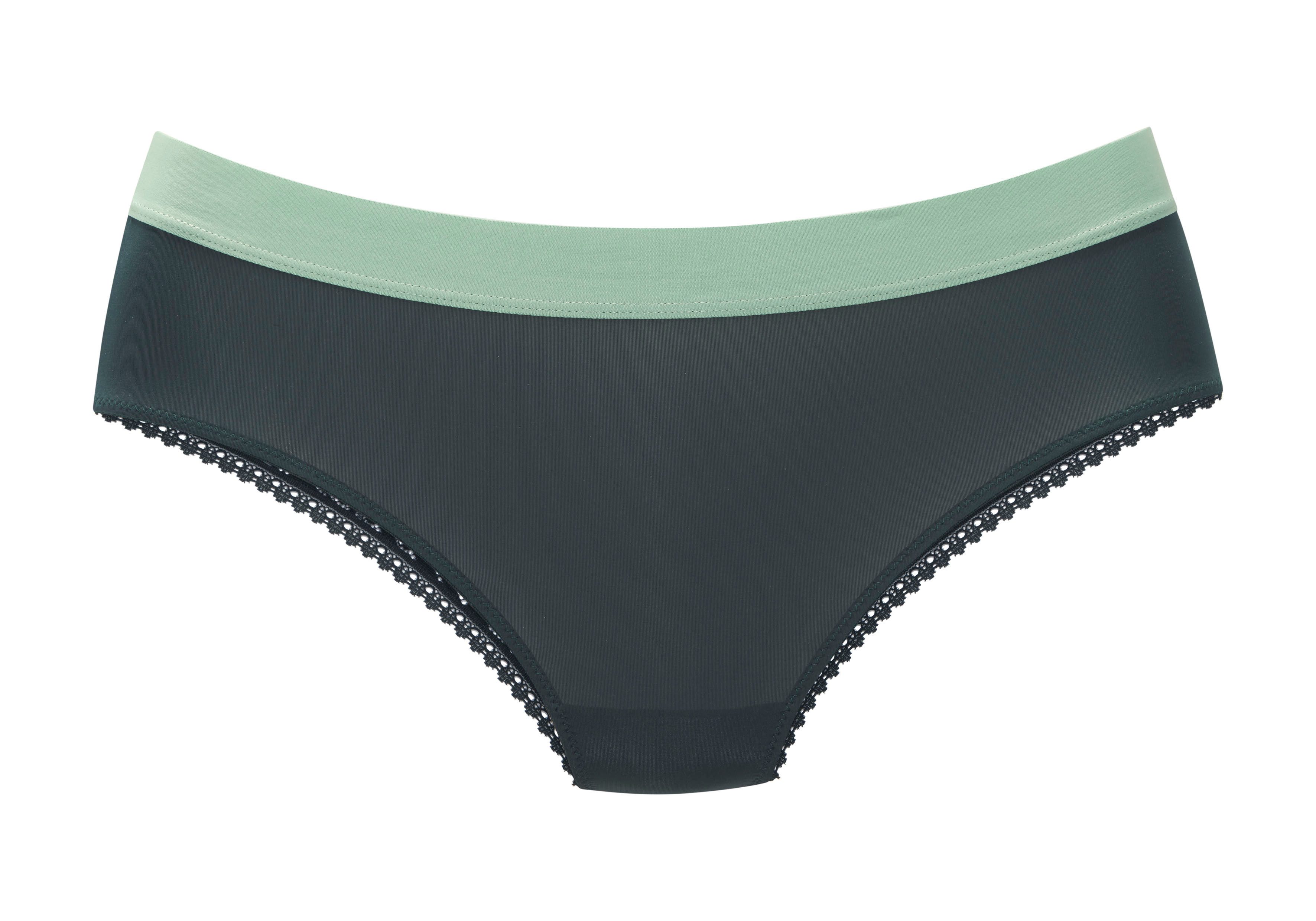 s.Oliver RED LABEL Beachwear Hipster Clemence achterkant met mooie, grafische kant